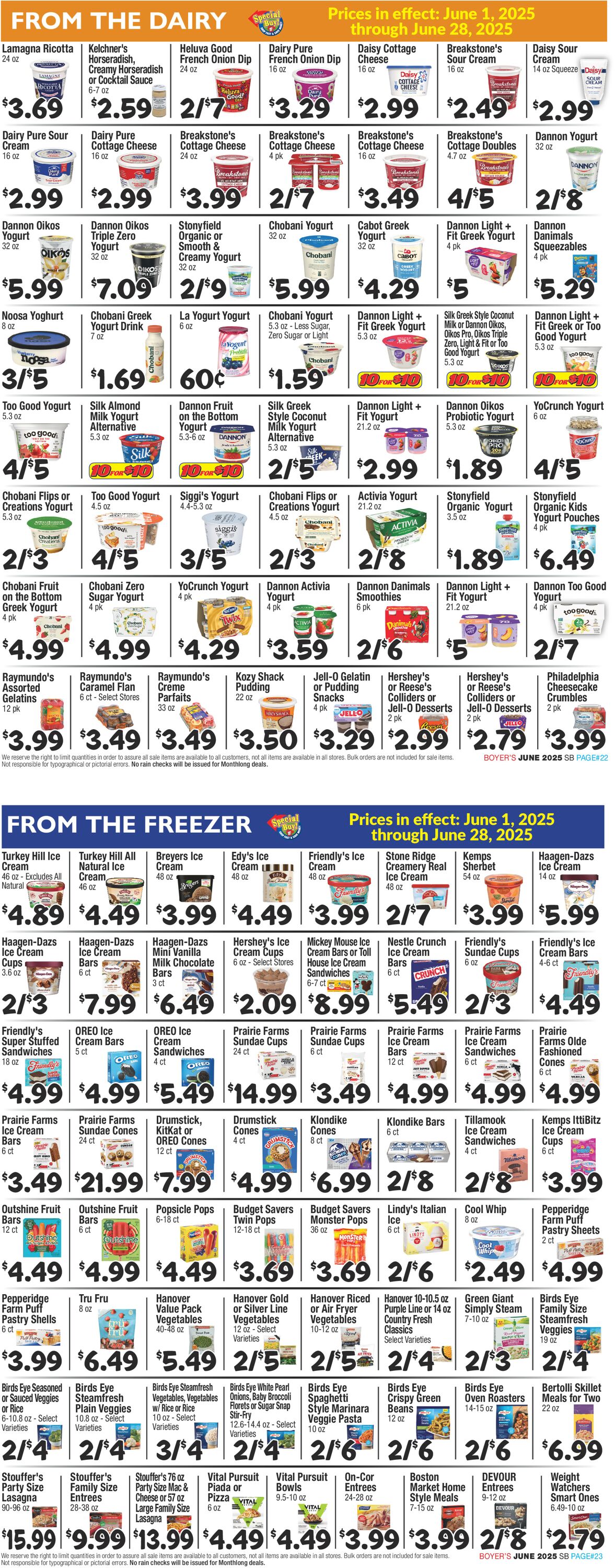 Catalogue Boyer's Food Markets from 06/01/2025
