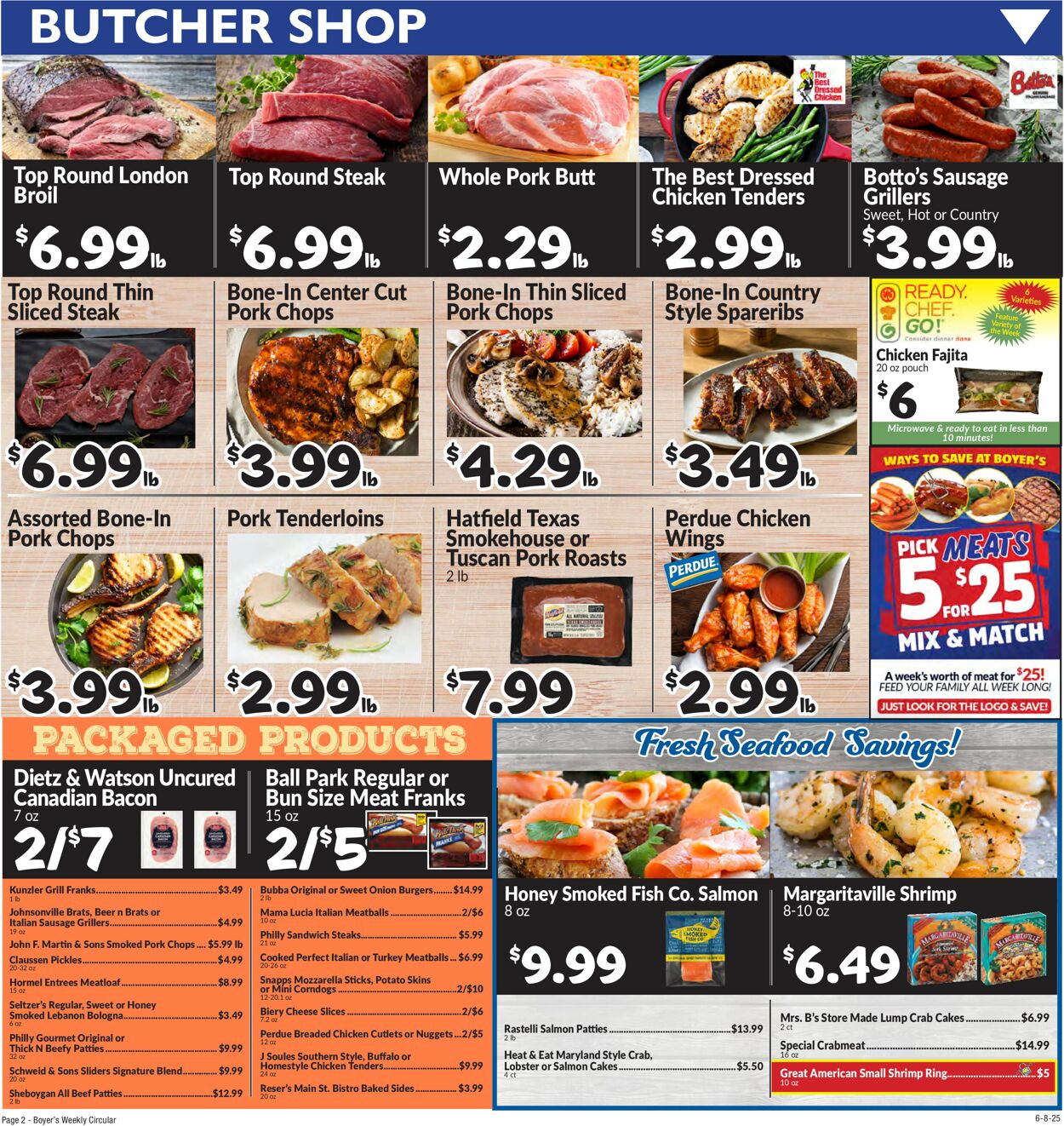 Catalogue Boyer's Food Markets from 06/08/2025