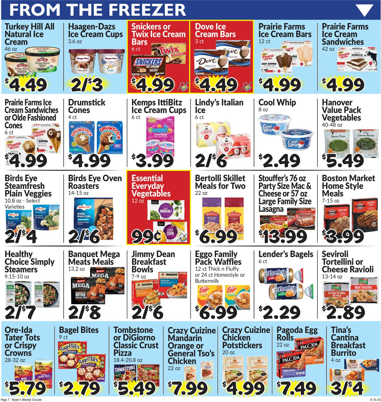 Catalogue Boyer's Food Markets from 06/15/2025