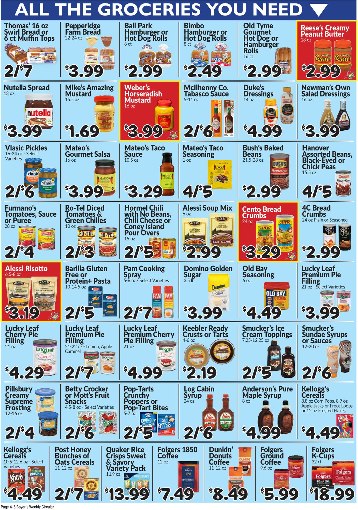 Catalogue Boyer's Food Markets from 06/22/2025