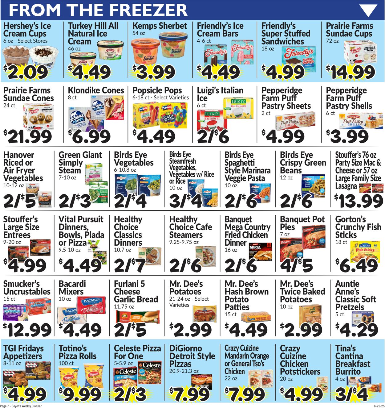 Catalogue Boyer's Food Markets from 06/22/2025
