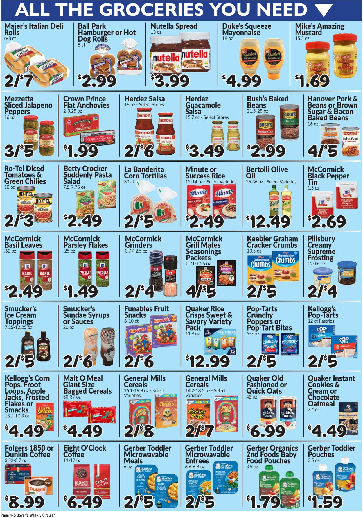 Catalogue Boyer's Food Markets from 06/29/2025