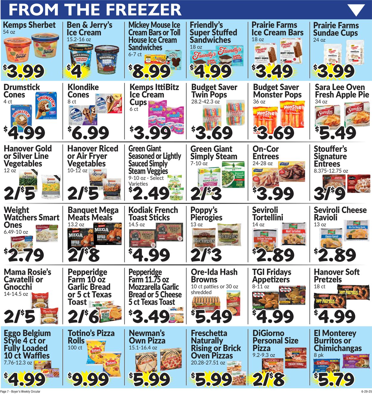 Catalogue Boyer's Food Markets from 06/29/2025