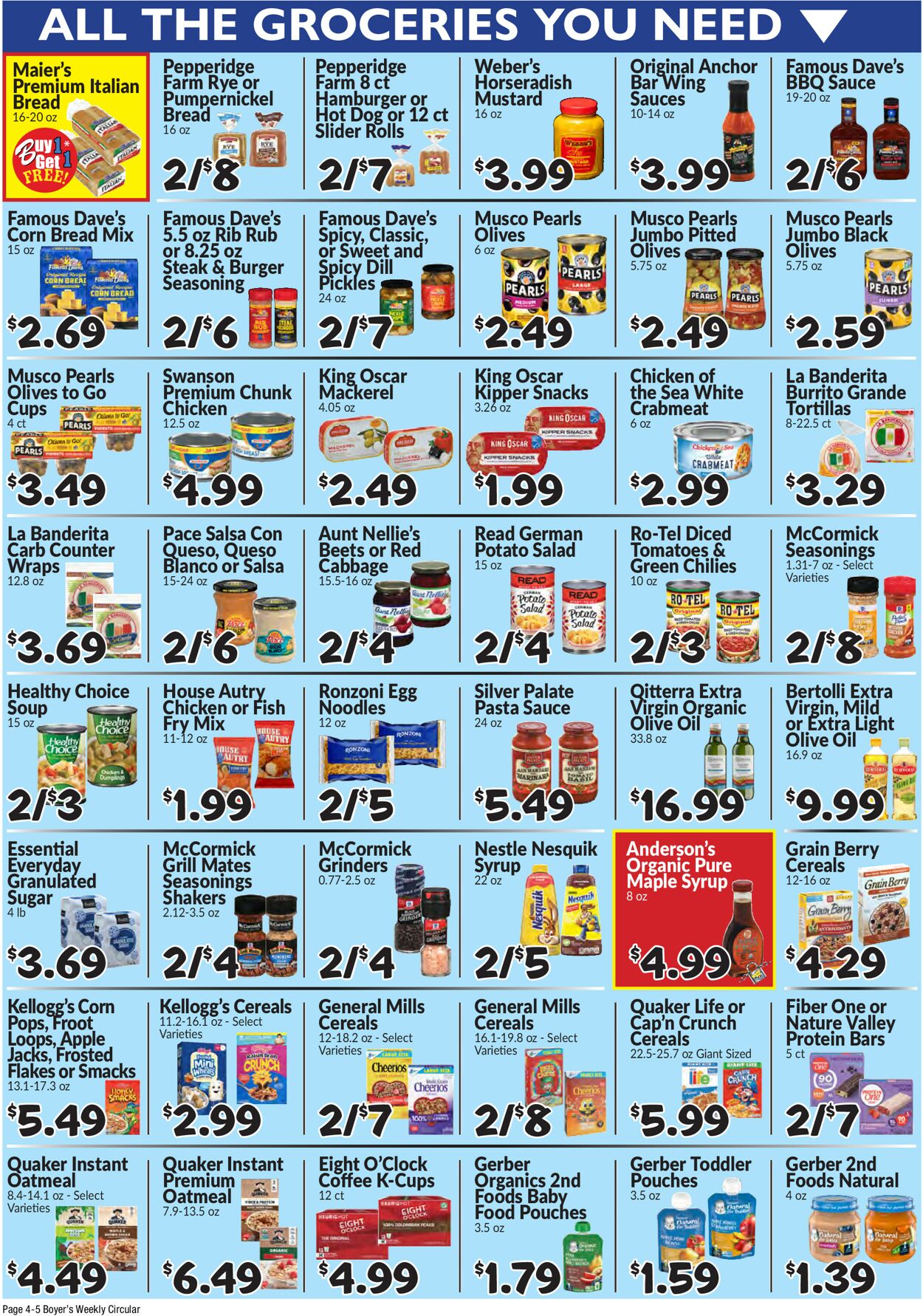 Catalogue Boyer's Food Markets from 07/06/2025