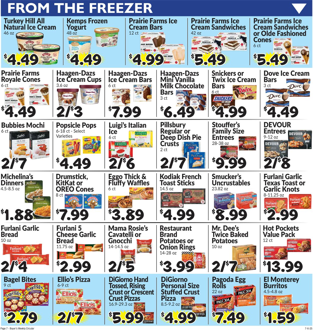 Catalogue Boyer's Food Markets from 07/06/2025