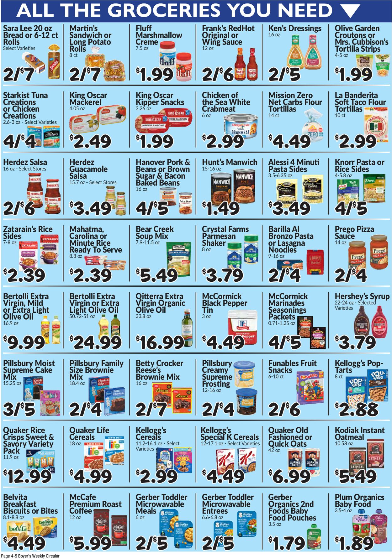 Catalogue Boyer's Food Markets from 07/13/2025