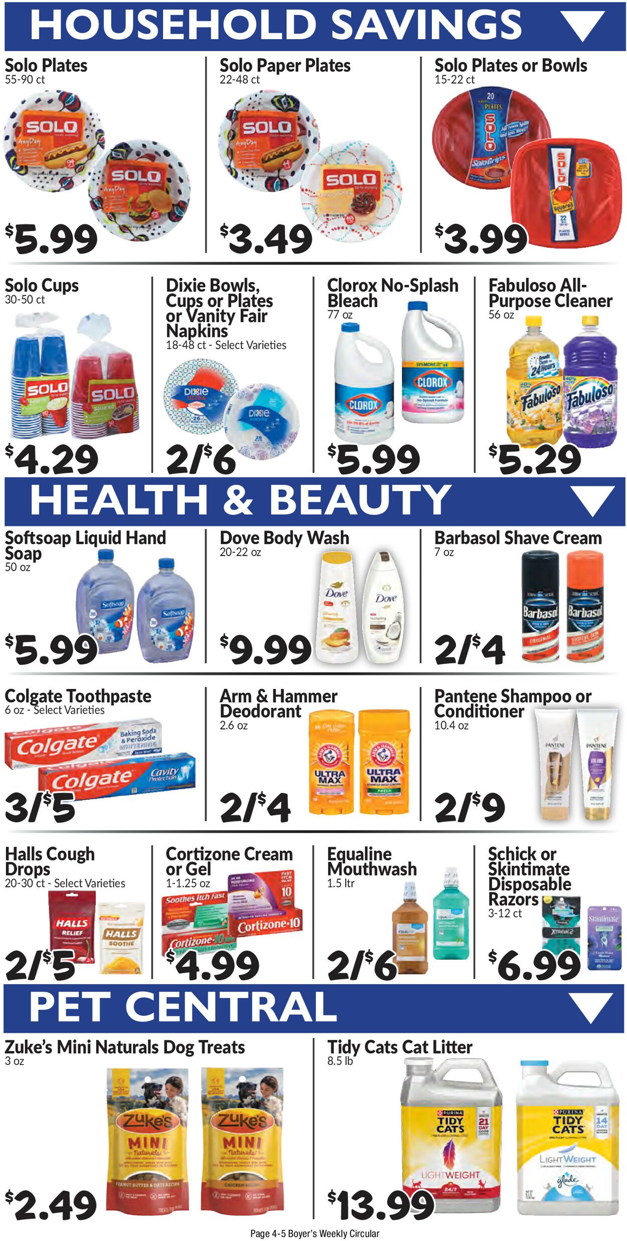 Catalogue Boyer's Food Markets from 07/13/2025