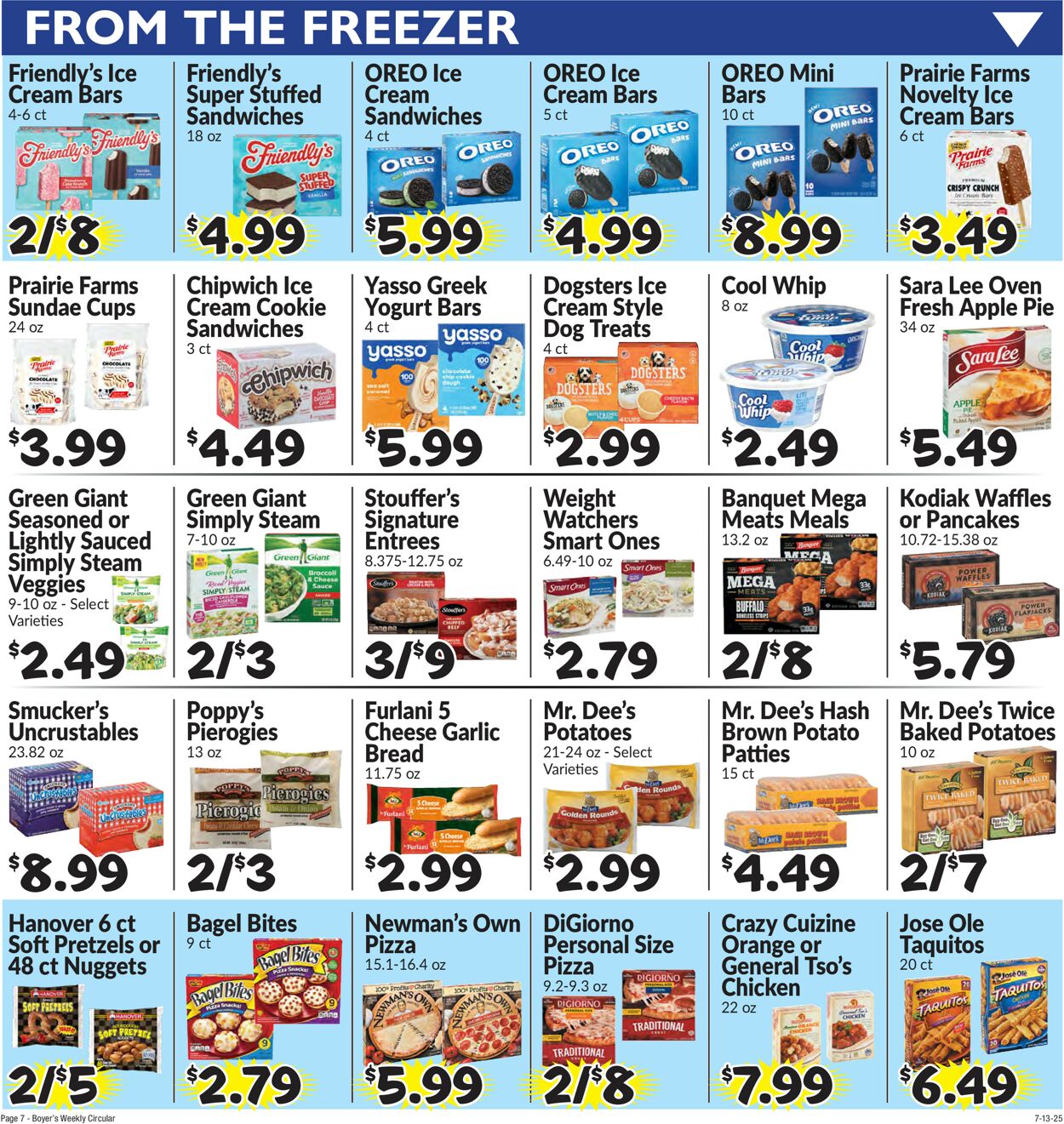 Catalogue Boyer's Food Markets from 07/13/2025