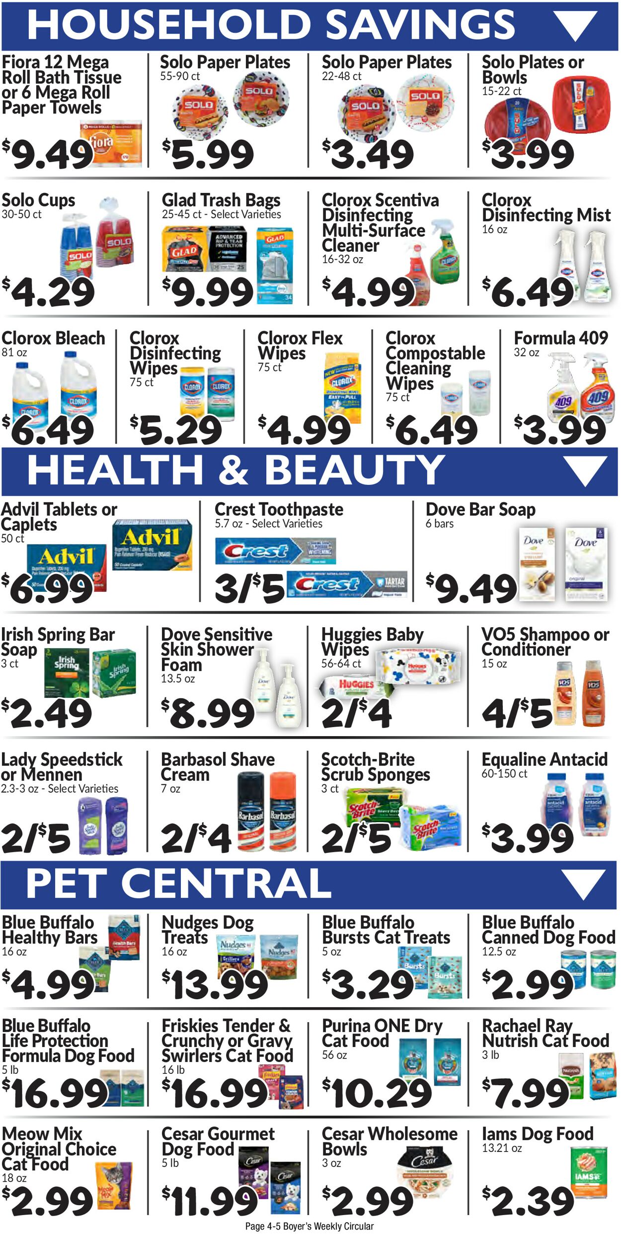 Catalogue Boyer's Food Markets from 07/20/2025