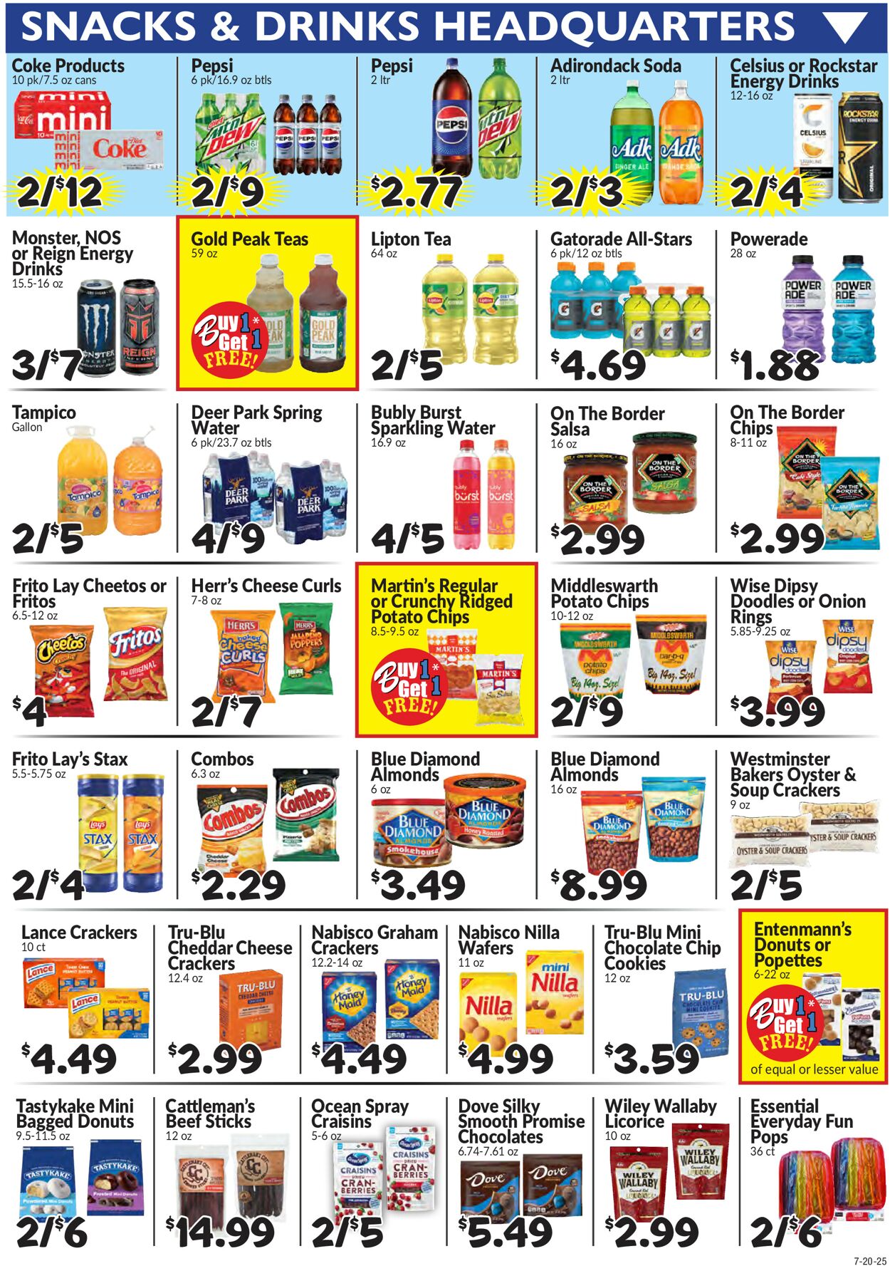 Catalogue Boyer's Food Markets from 07/20/2025
