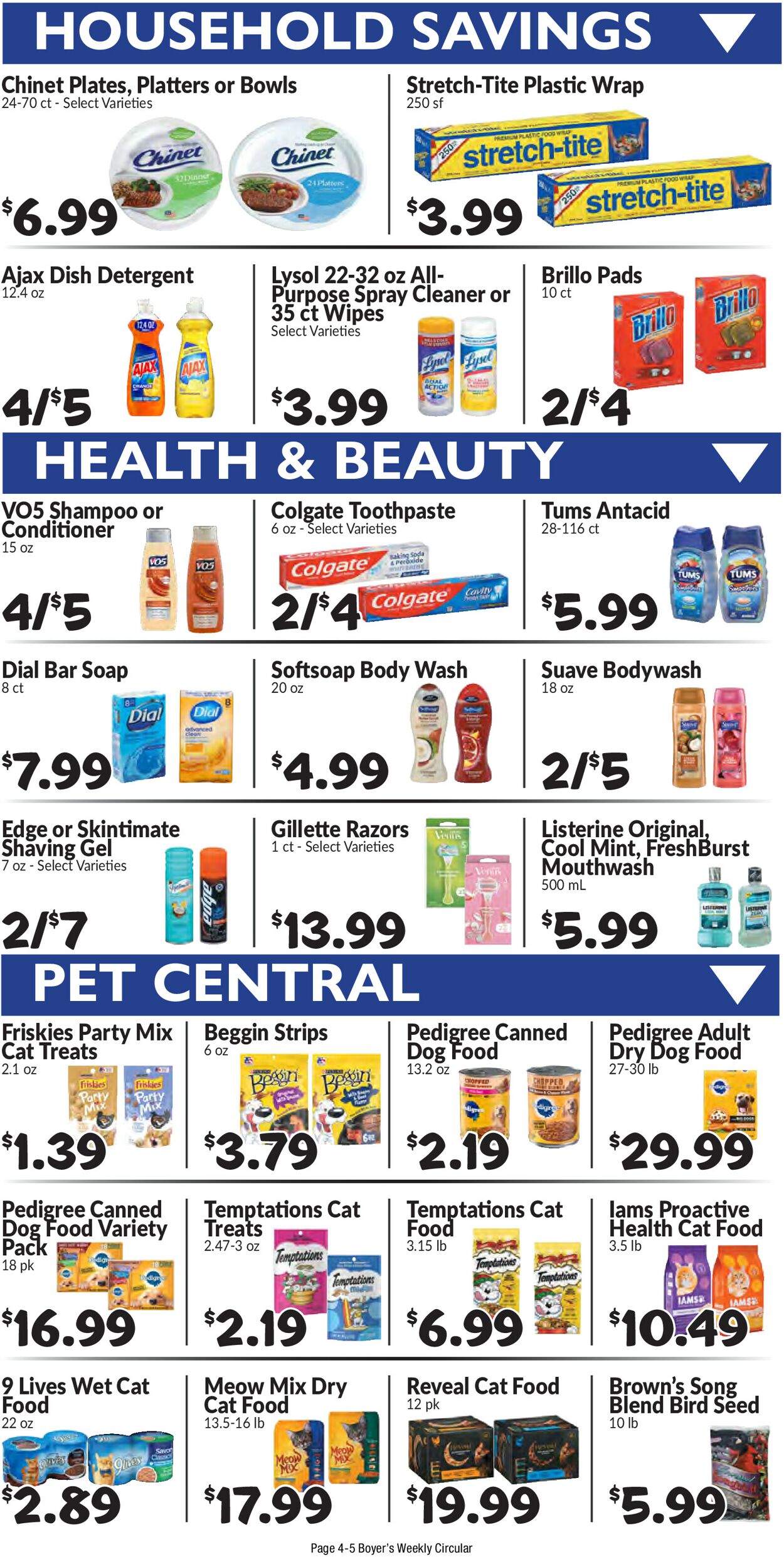 Catalogue Boyer's Food Markets from 07/27/2025