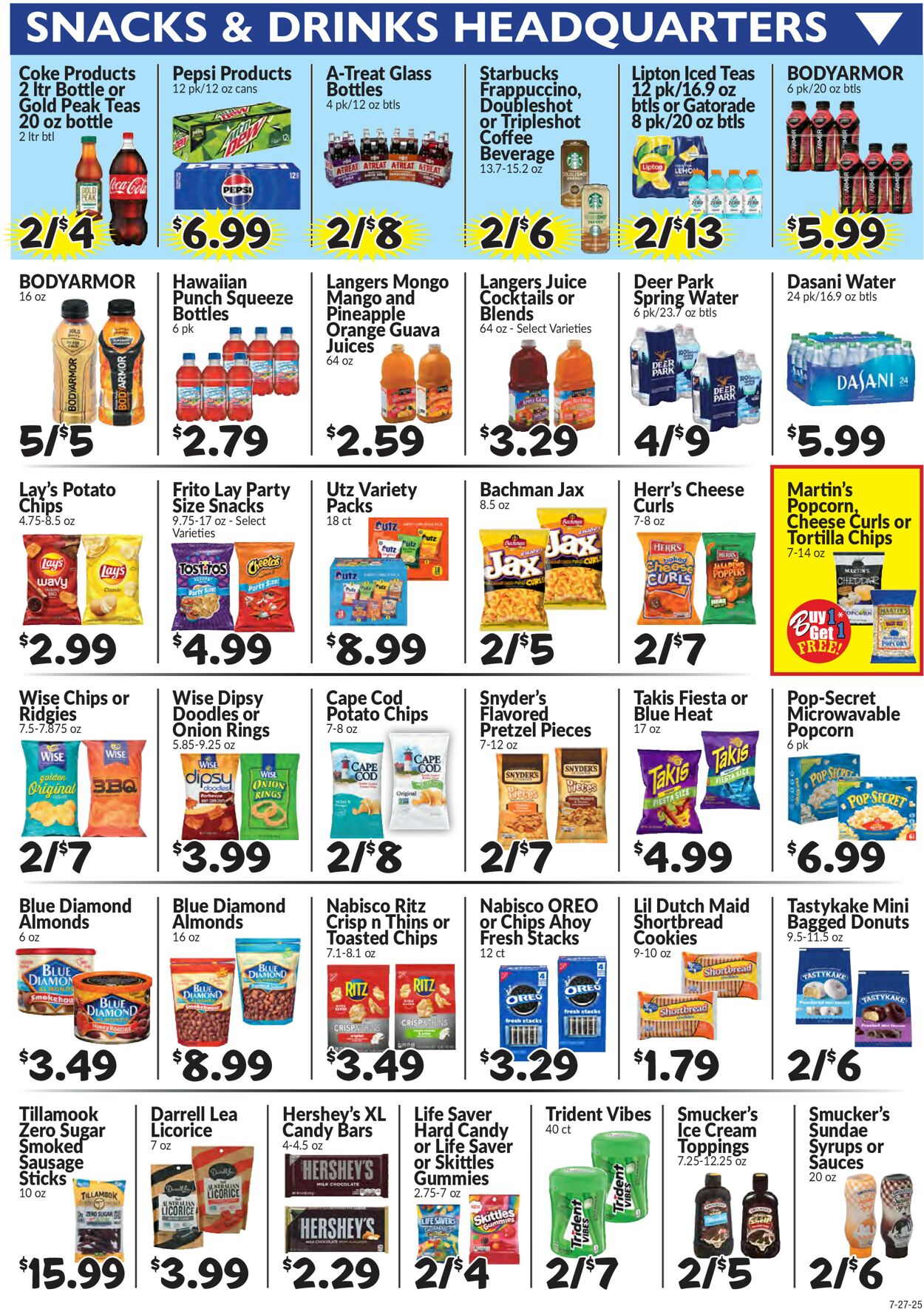 Catalogue Boyer's Food Markets from 07/27/2025