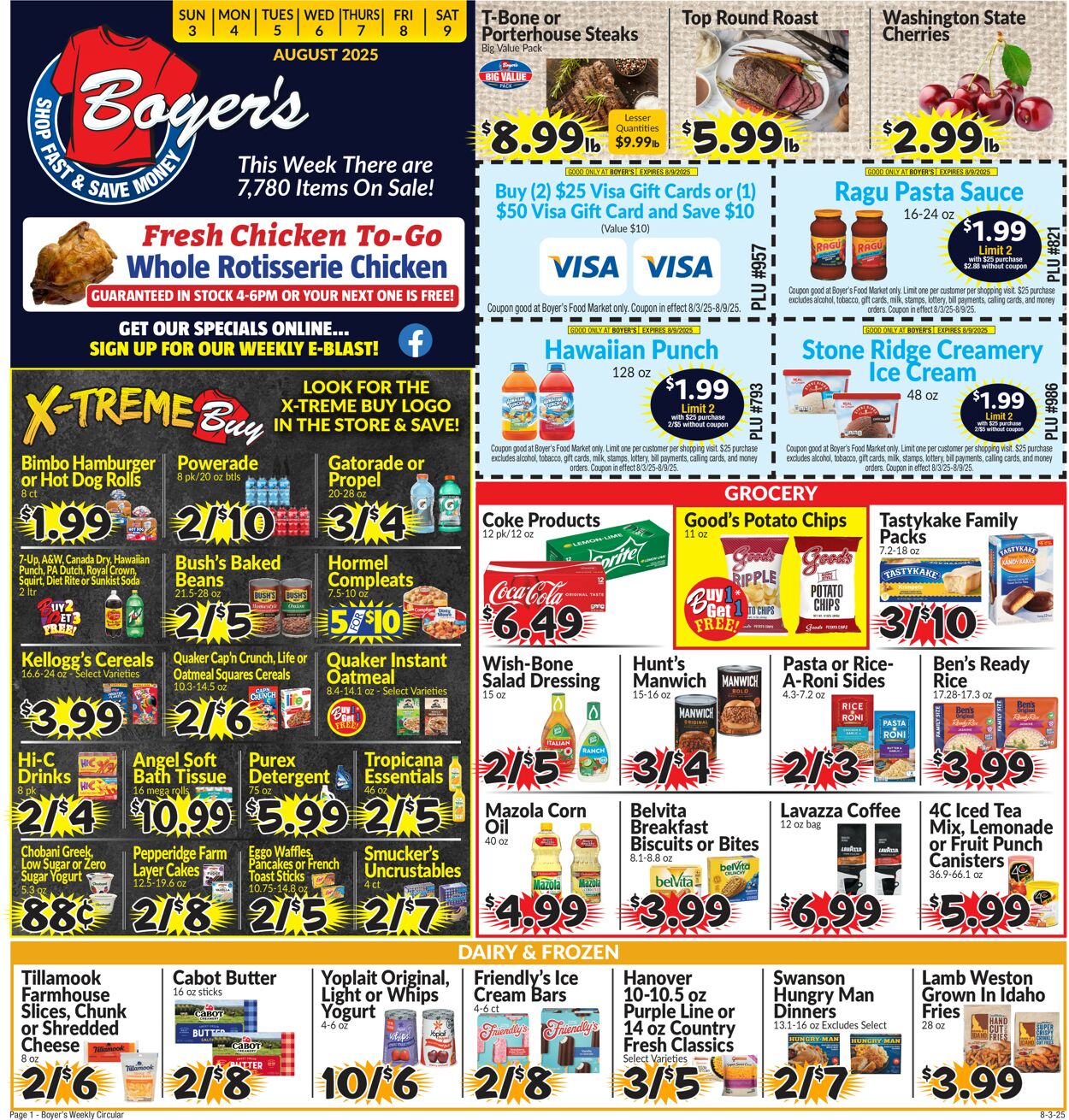 Catalogue Boyer's Food Markets from 08/03/2025