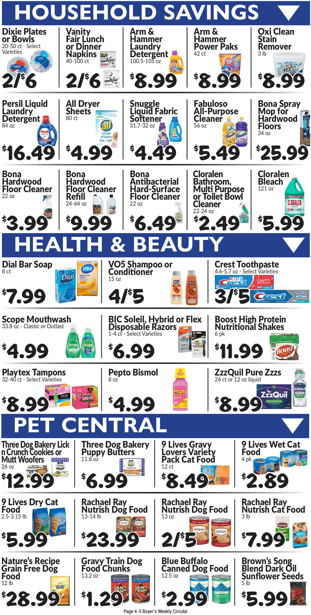 Catalogue Boyer's Food Markets from 08/03/2025