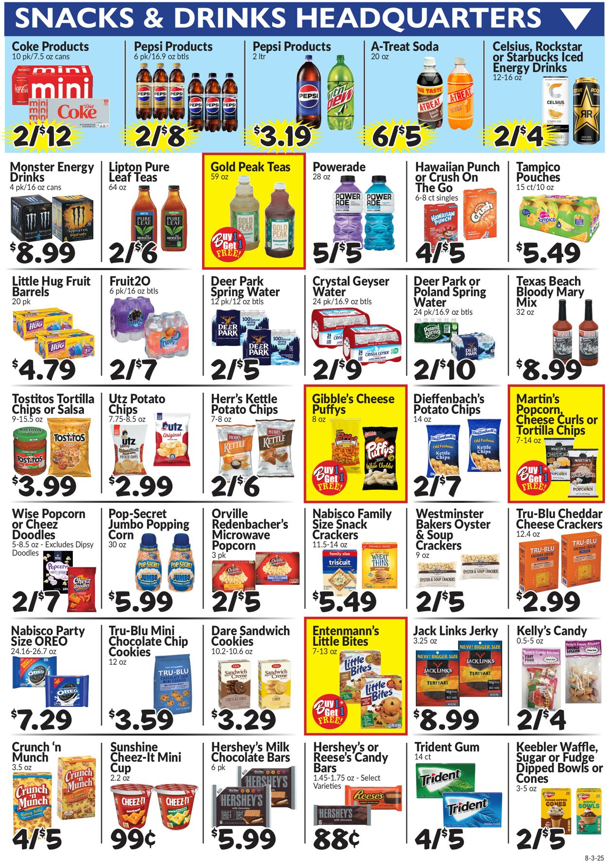 Catalogue Boyer's Food Markets from 08/03/2025