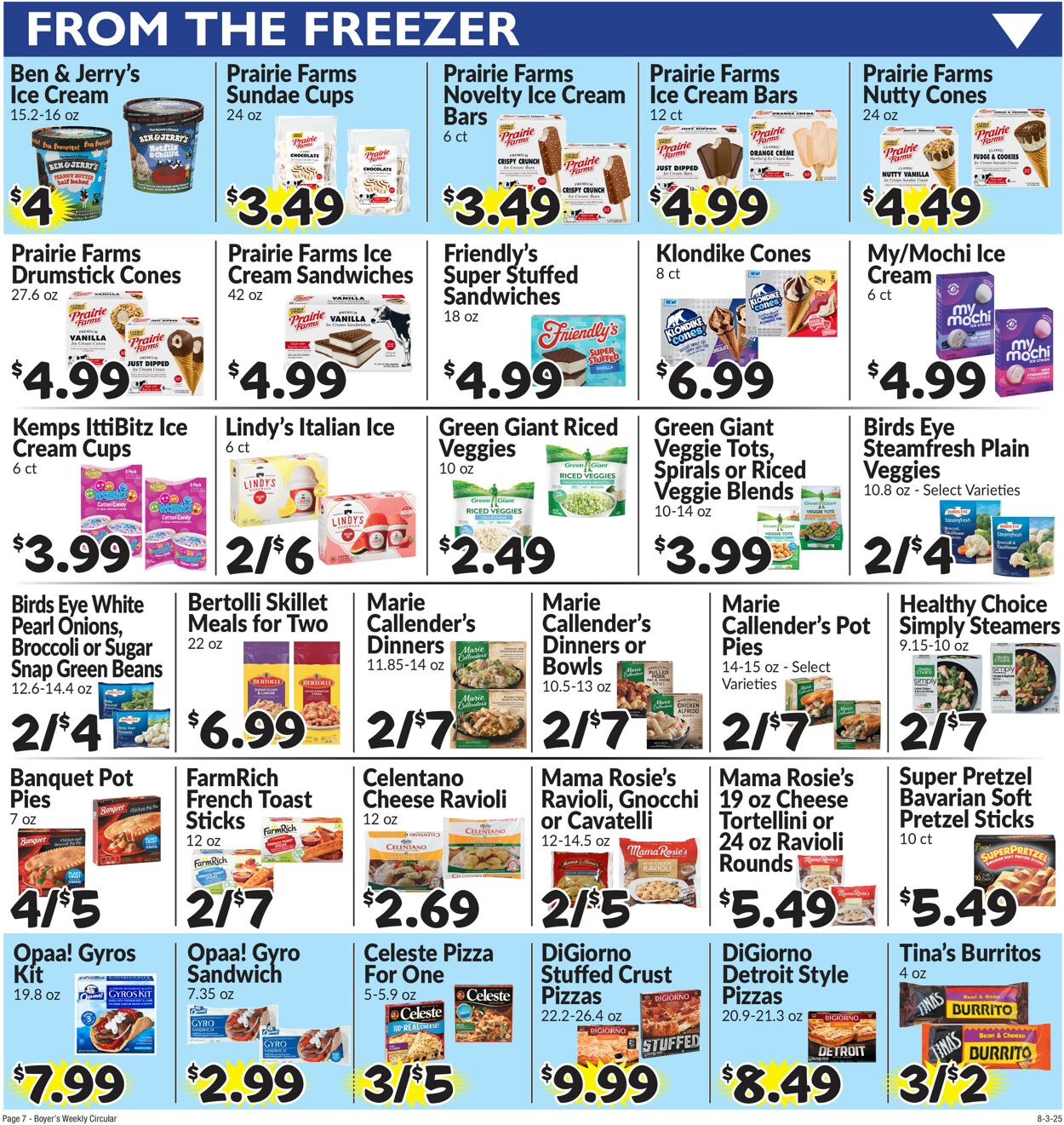 Catalogue Boyer's Food Markets from 08/03/2025