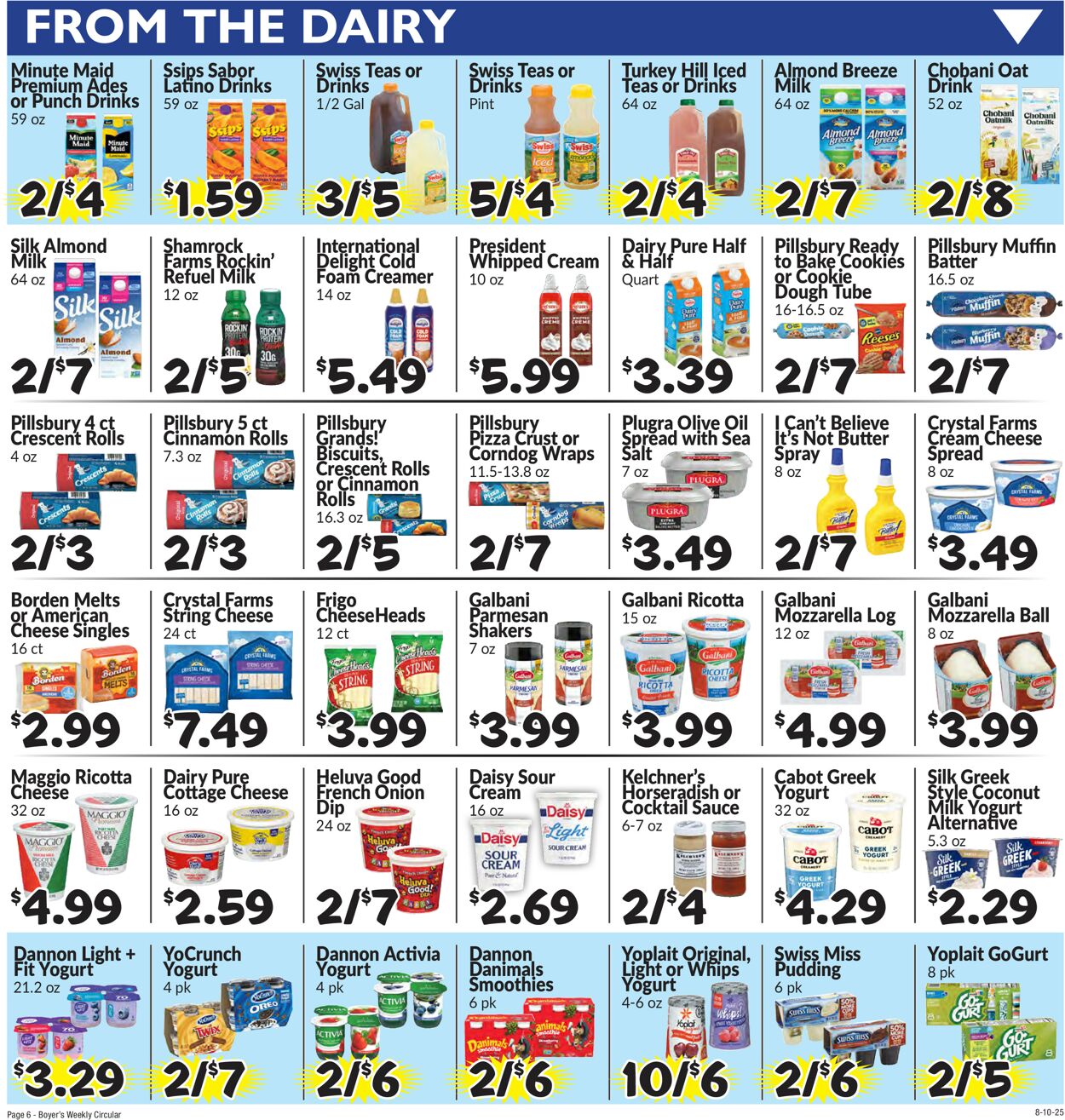 Catalogue Boyer's Food Markets from 08/10/2025