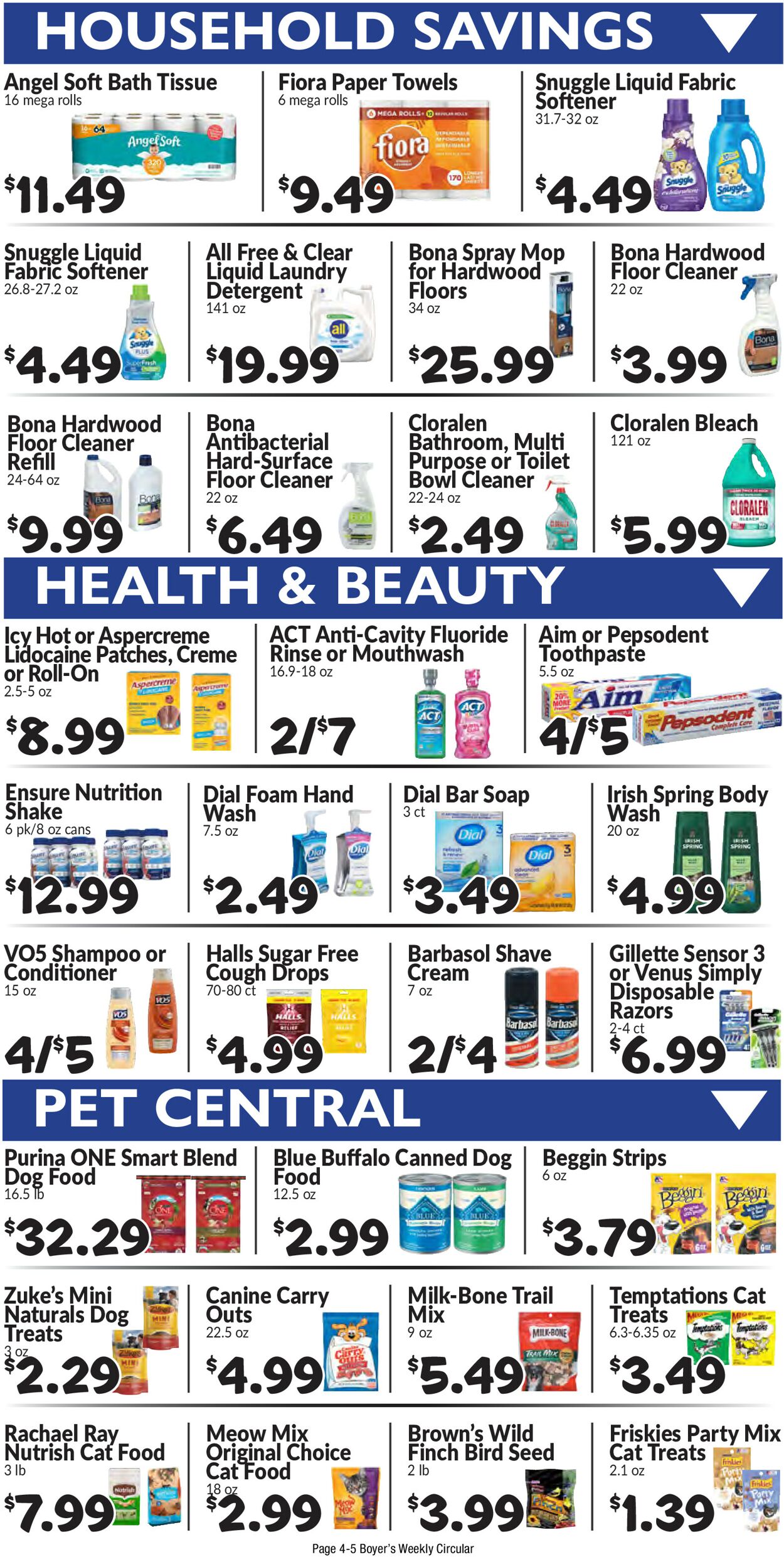 Catalogue Boyer's Food Markets from 08/17/2025