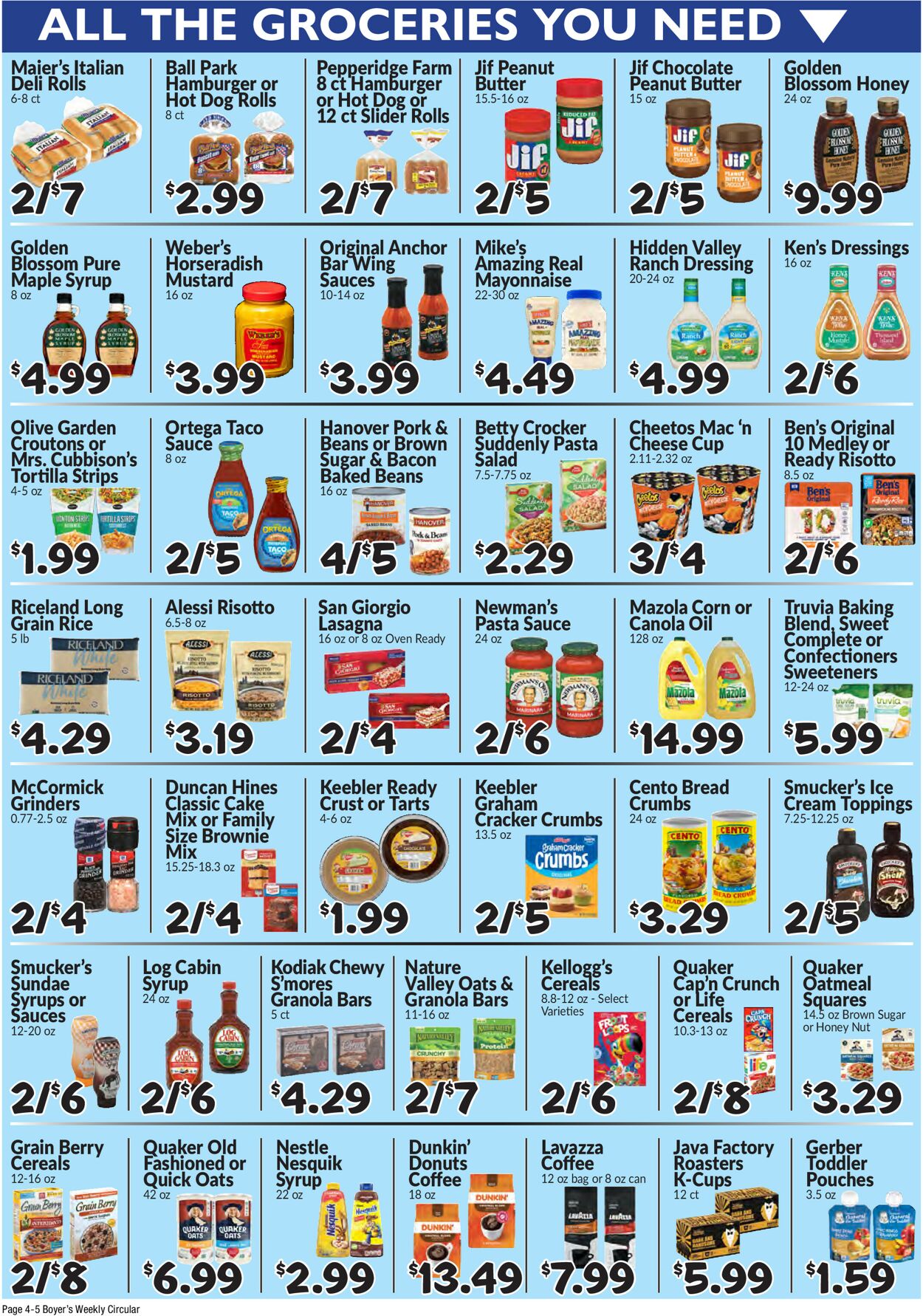 Catalogue Boyer's Food Markets from 08/24/2025