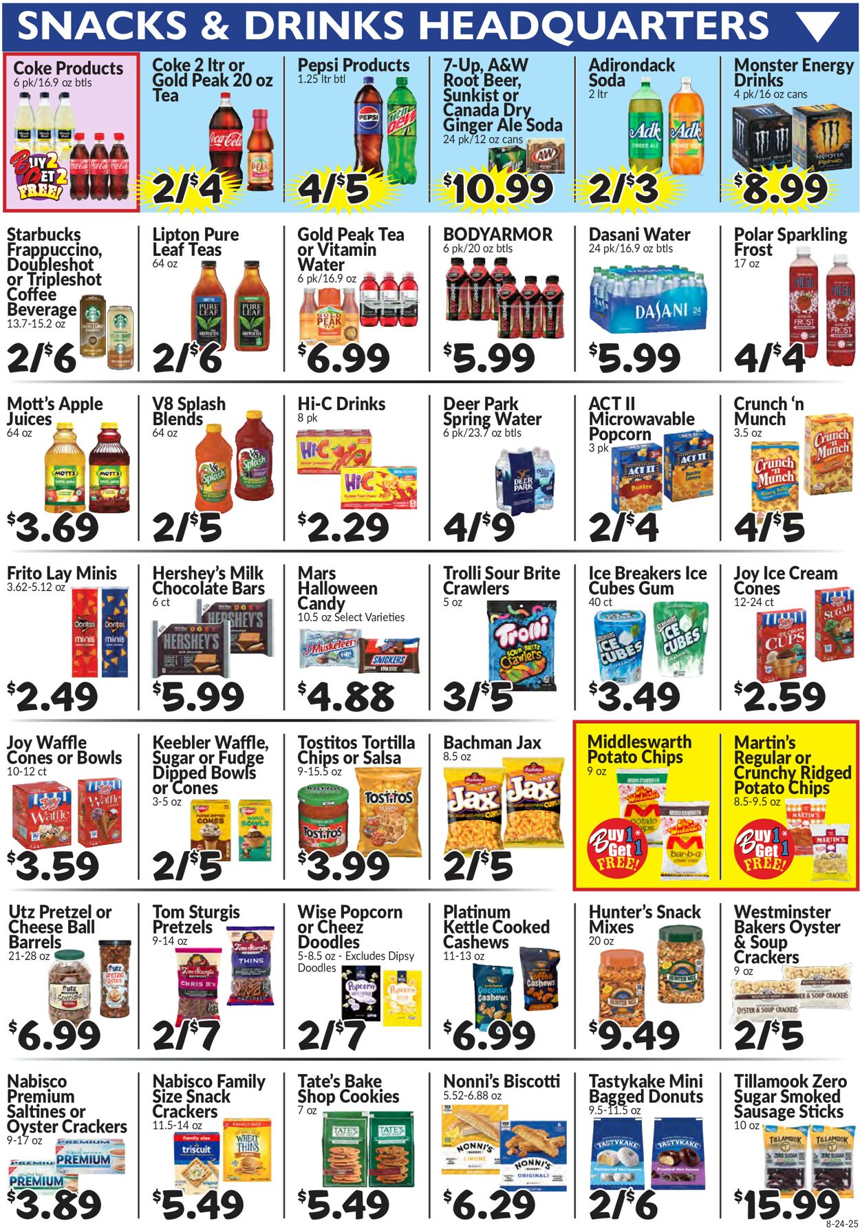 Catalogue Boyer's Food Markets from 08/24/2025