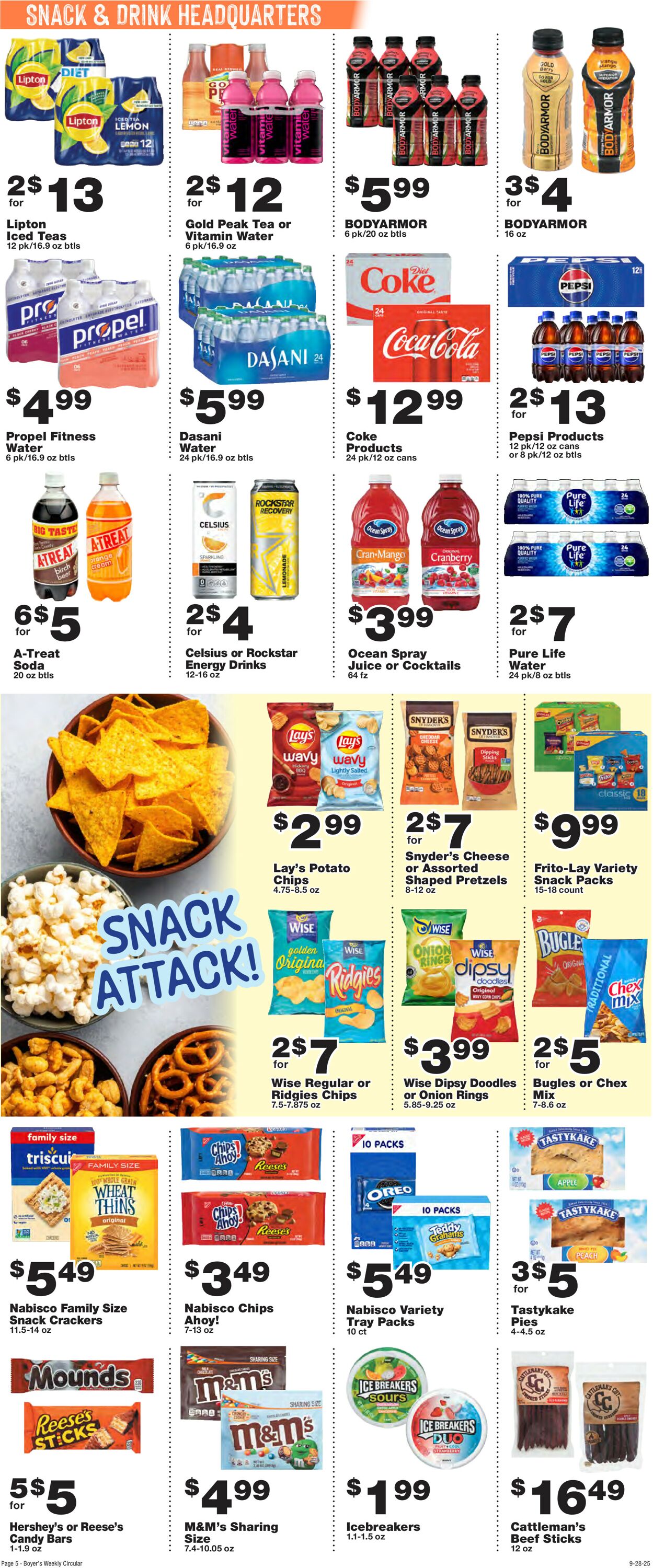 Catalogue Boyer's Food Markets from 09/28/2025