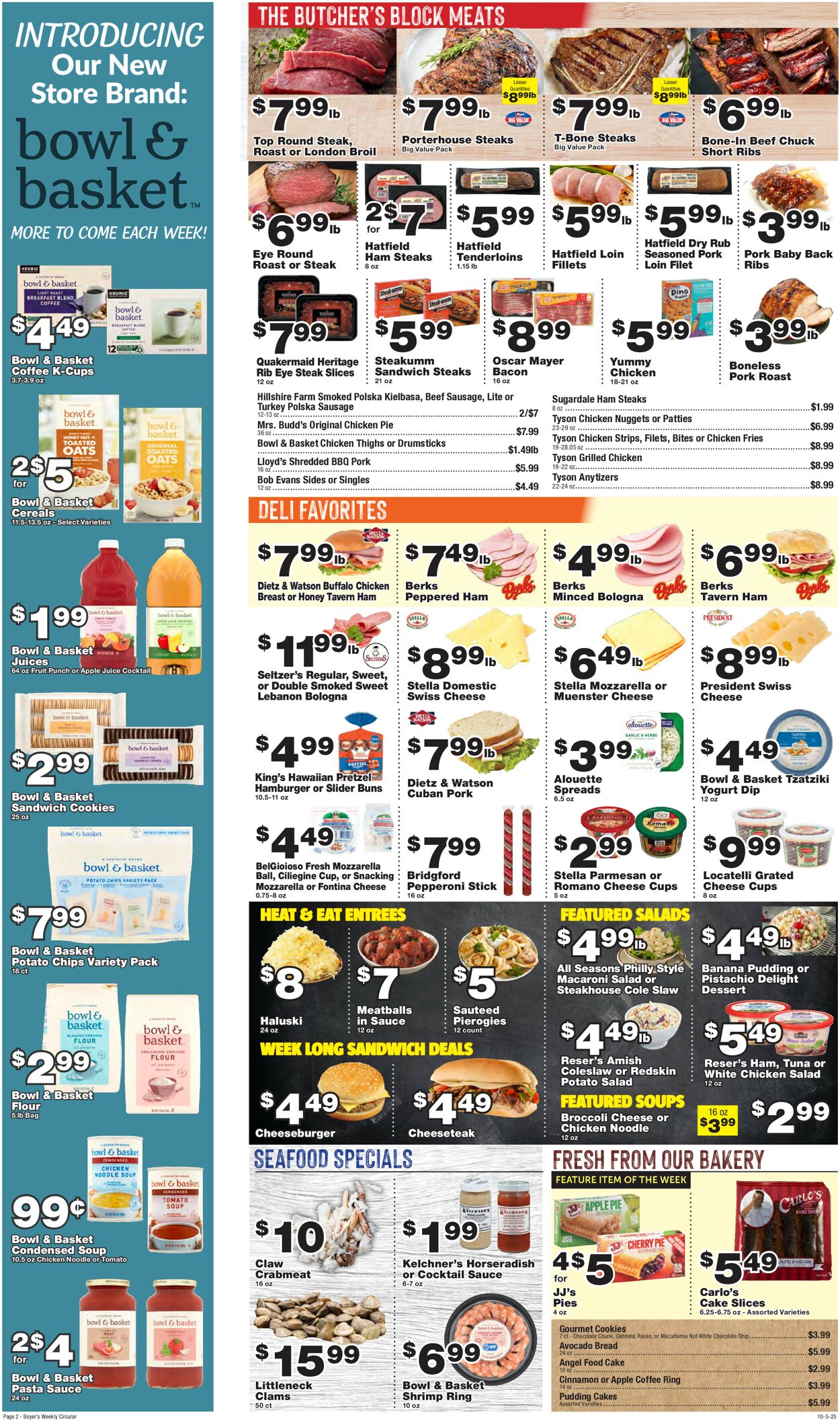 Catalogue Boyer's Food Markets from 10/05/2025