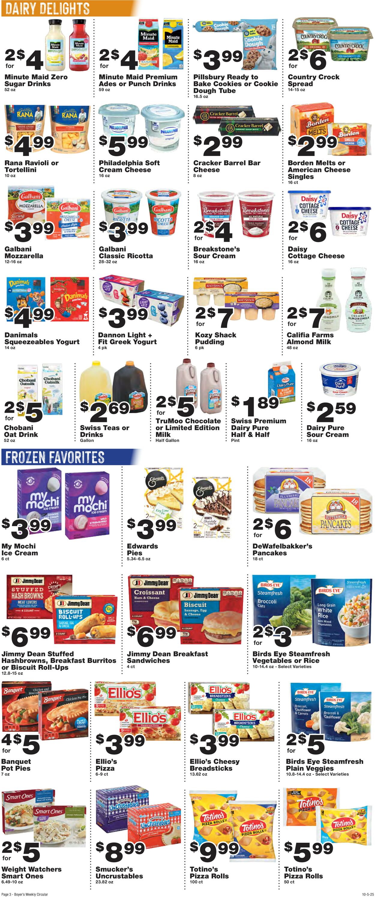 Catalogue Boyer's Food Markets from 10/05/2025