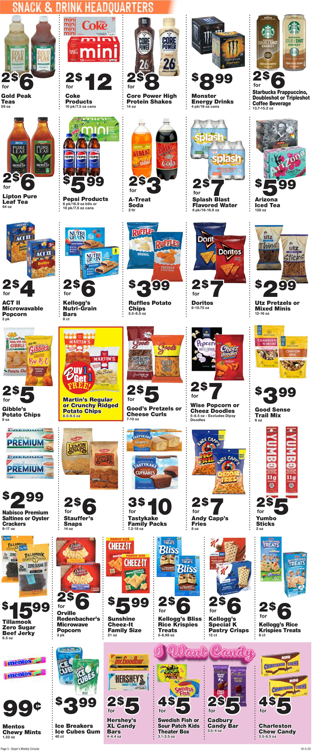 Catalogue Boyer's Food Markets from 10/05/2025