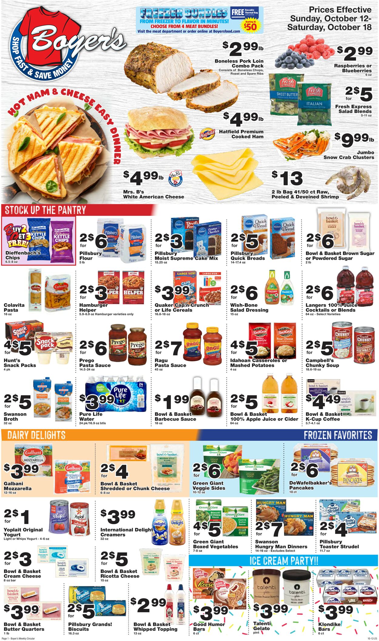 Catalogue Boyer's Food Markets from 10/12/2025