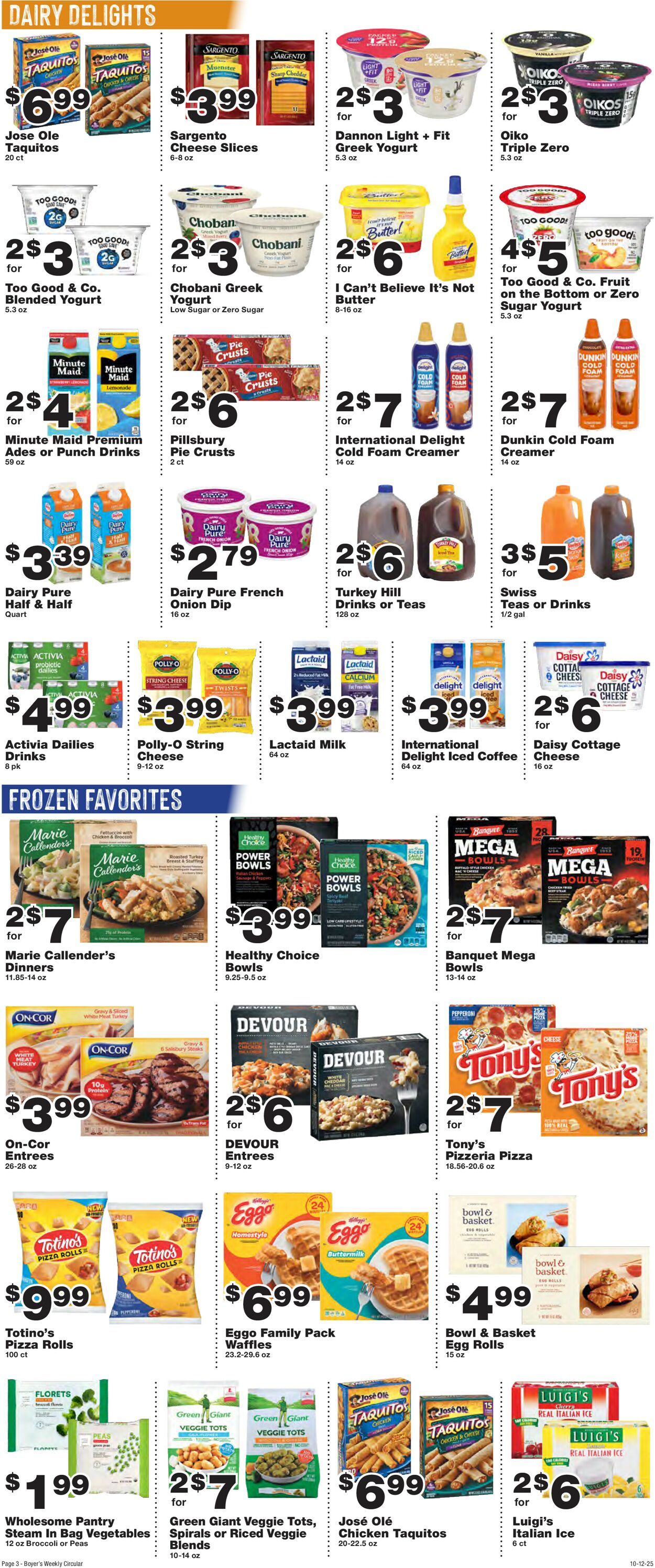 Catalogue Boyer's Food Markets from 10/12/2025