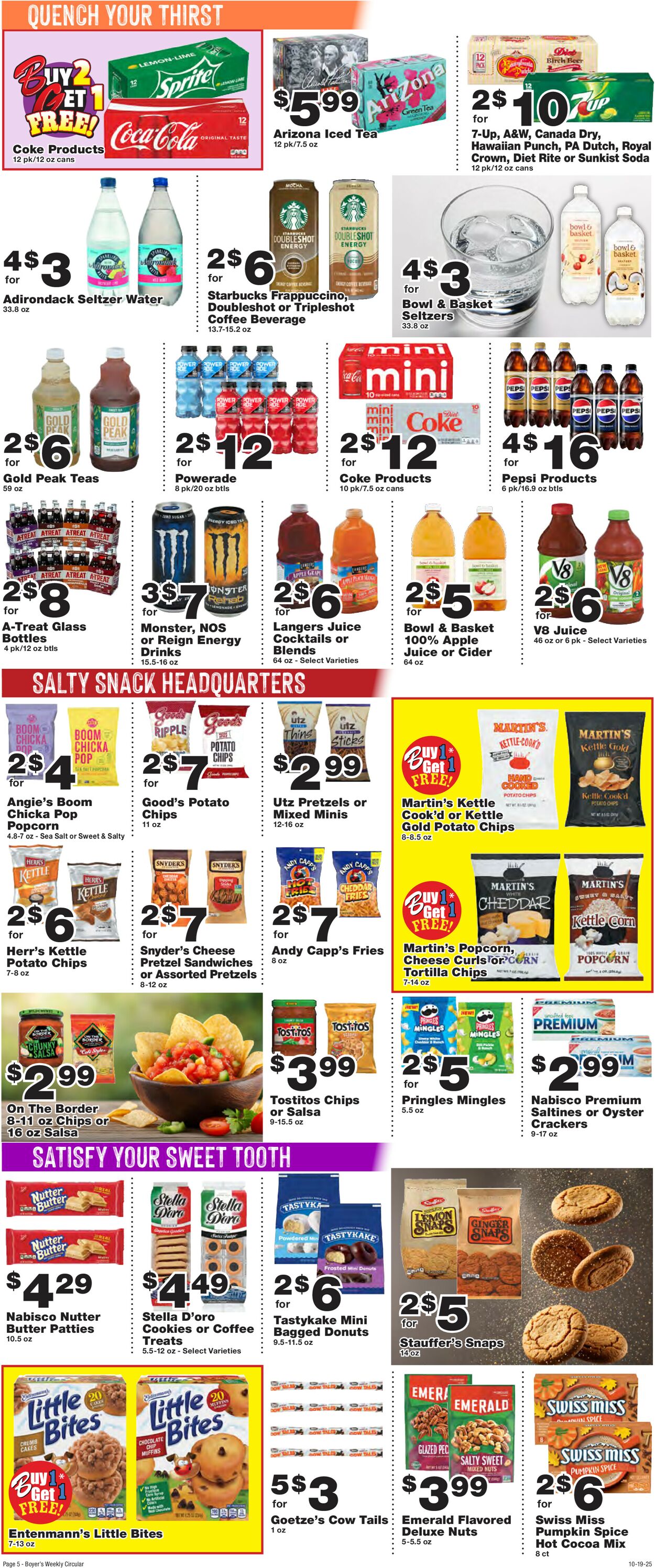 Catalogue Boyer's Food Markets from 10/19/2025