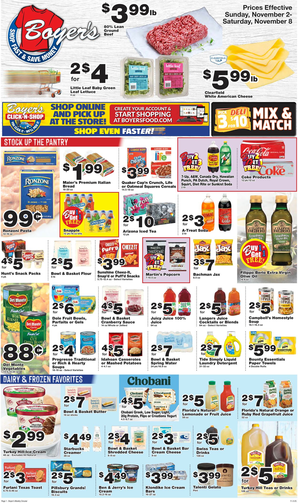 Catalogue Boyer's Food Markets from 11/02/2025