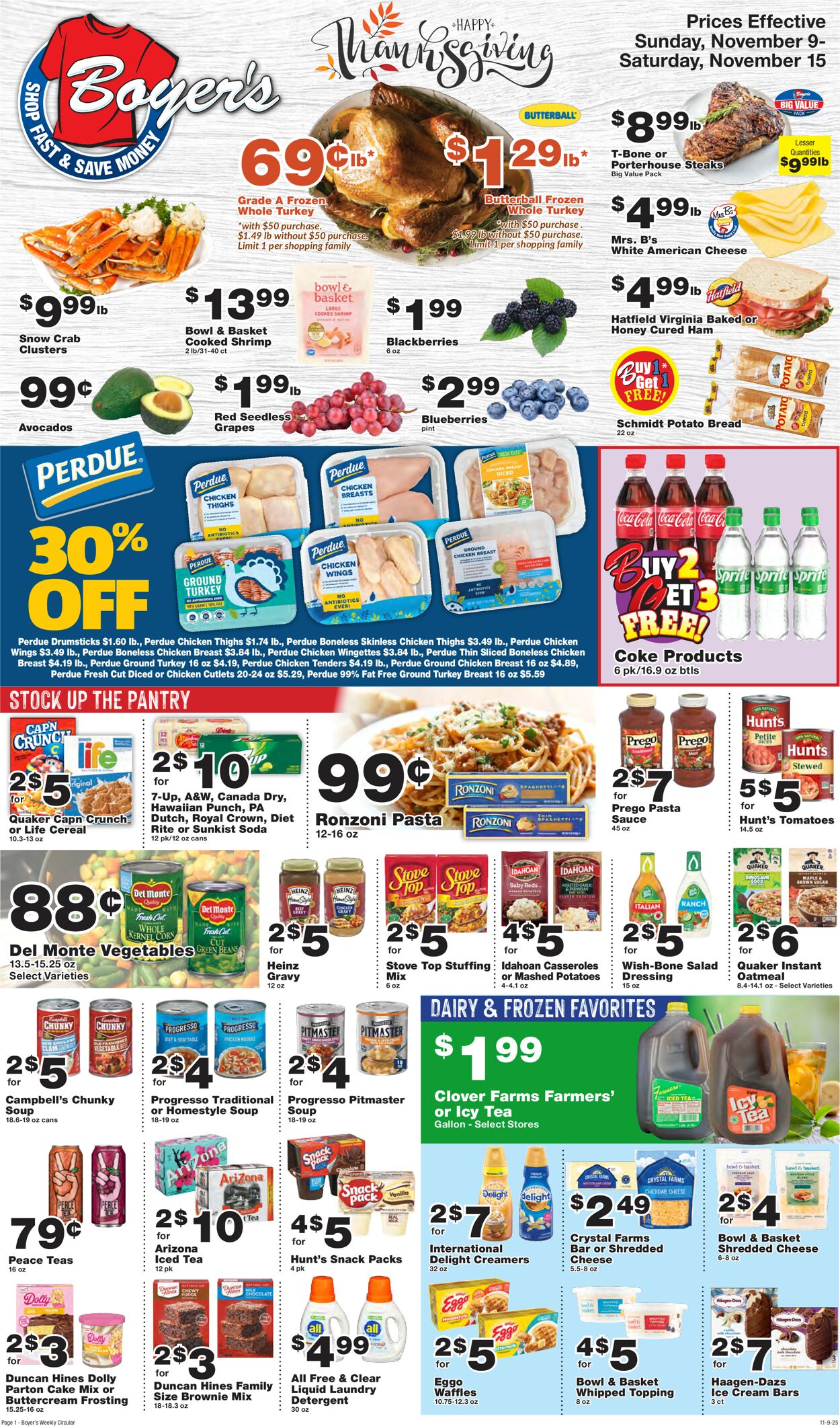 Catalogue Boyer's Food Markets from 11/09/2025