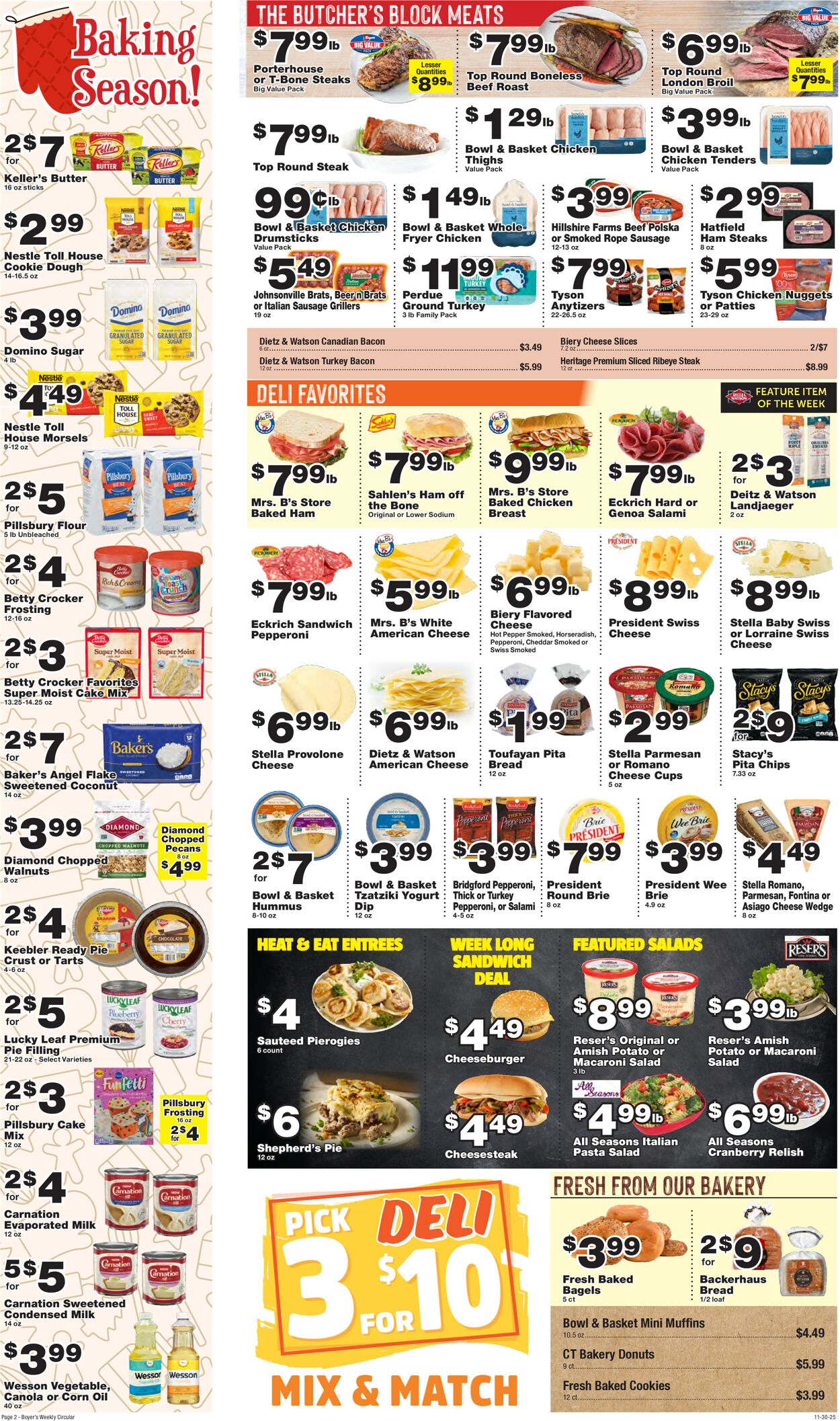 Catalogue Boyer's Food Markets from 11/30/2025