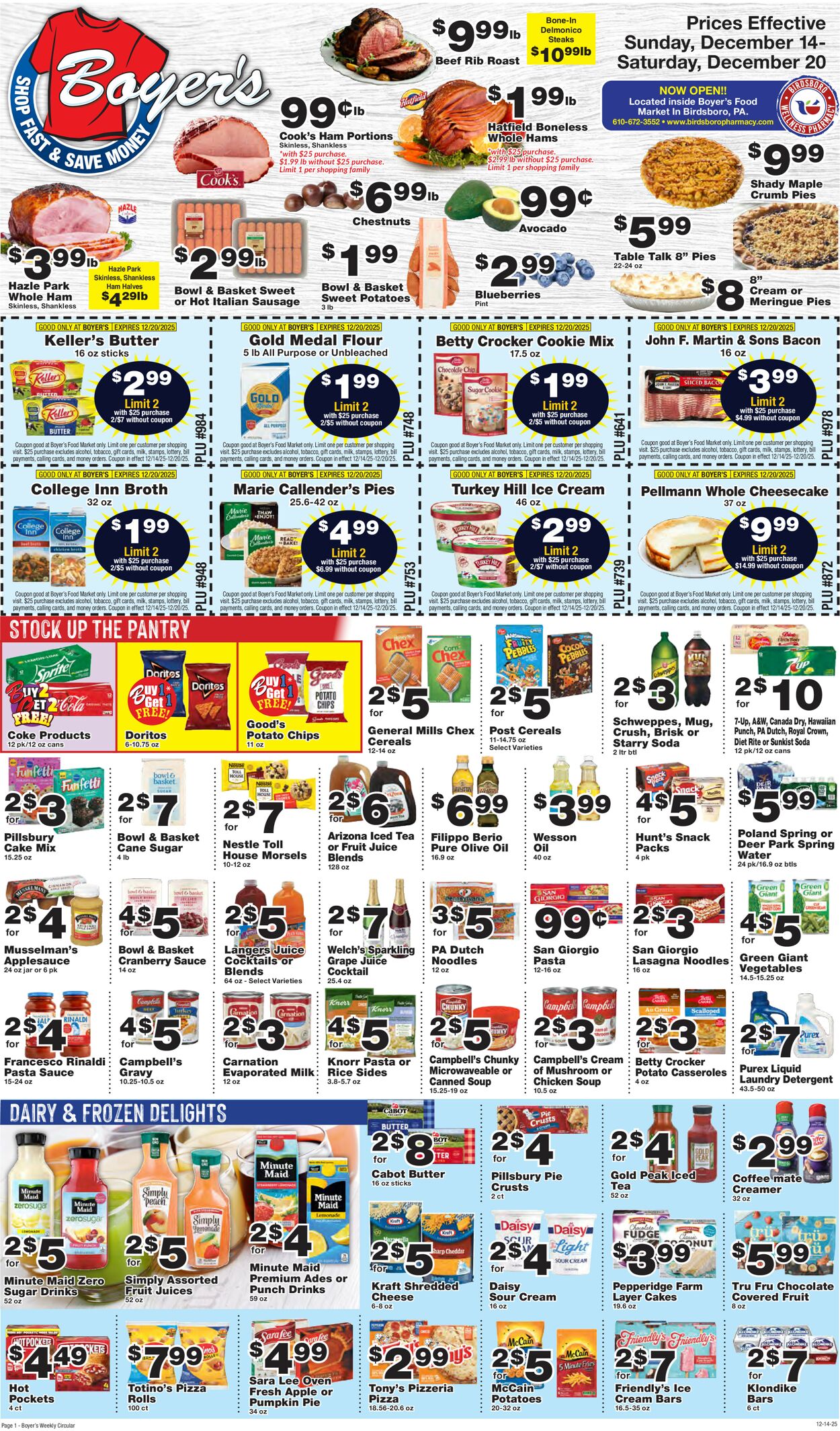 Catalogue Boyer's Food Markets from 12/14/2025