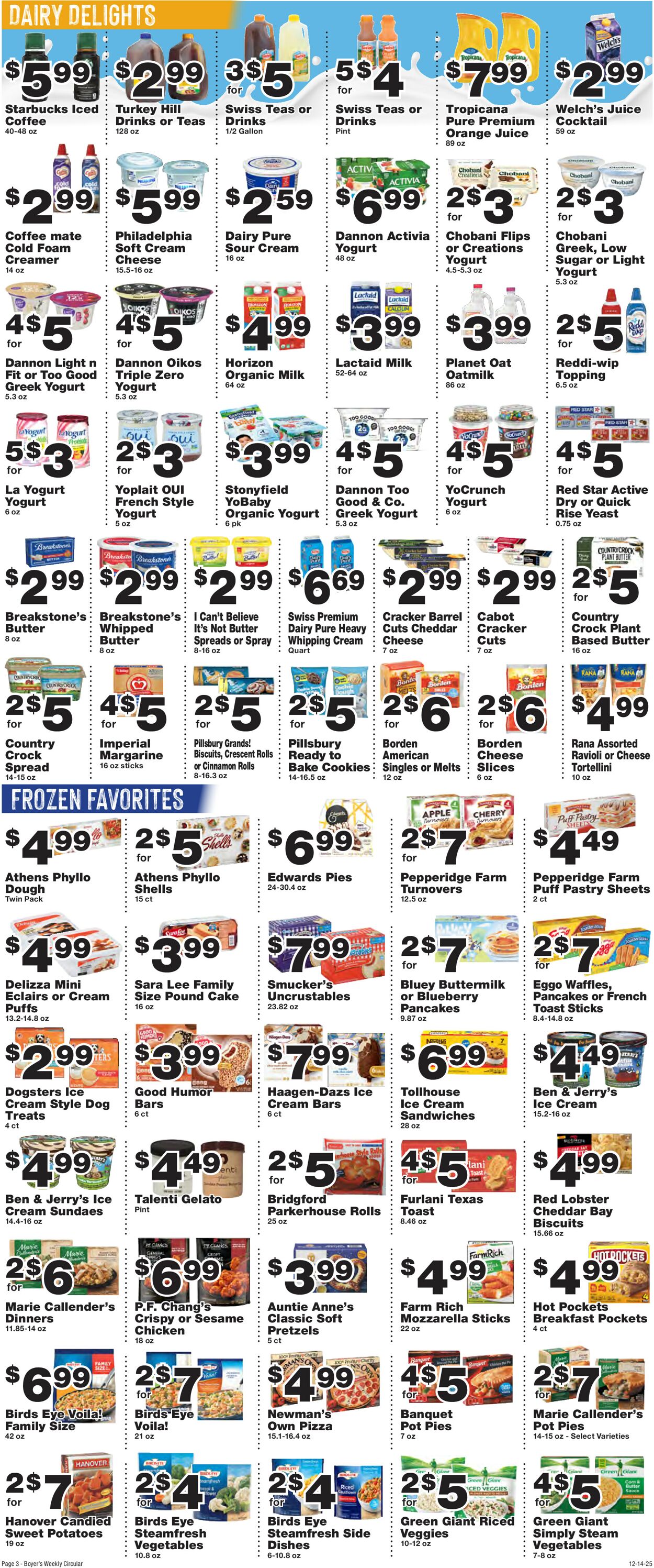 Catalogue Boyer's Food Markets from 12/14/2025