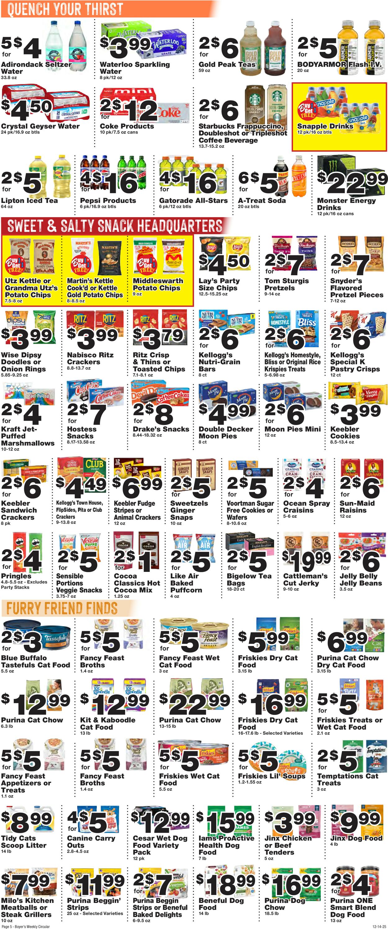 Catalogue Boyer's Food Markets from 12/14/2025