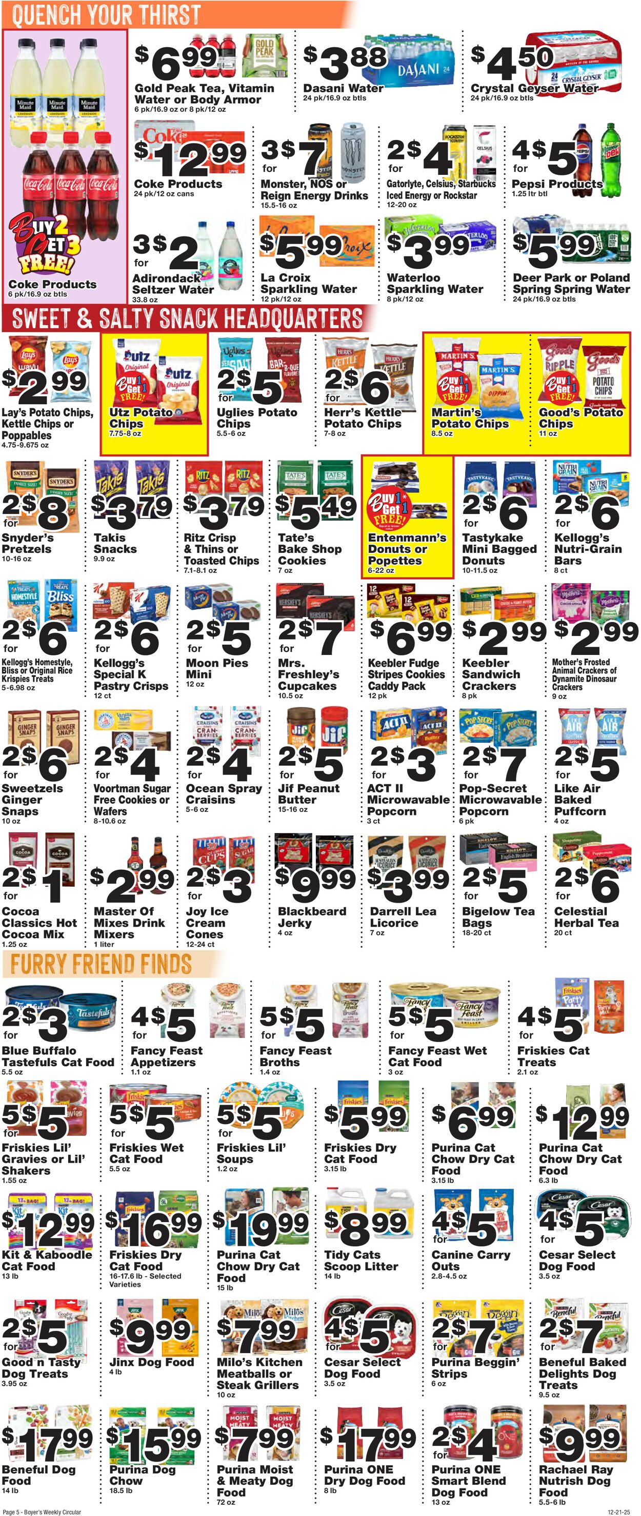 Catalogue Boyer's Food Markets from 12/21/2025