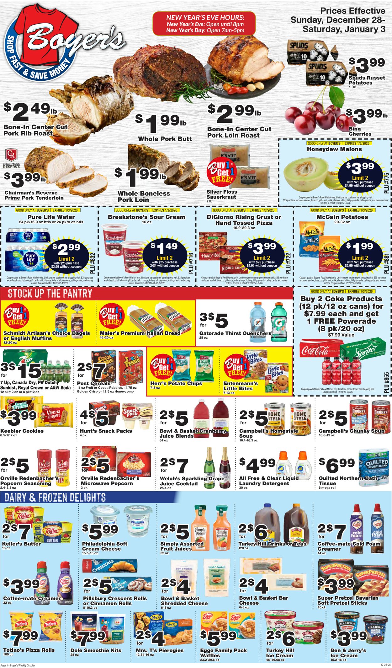 Catalogue Boyer's Food Markets from 12/28/2025