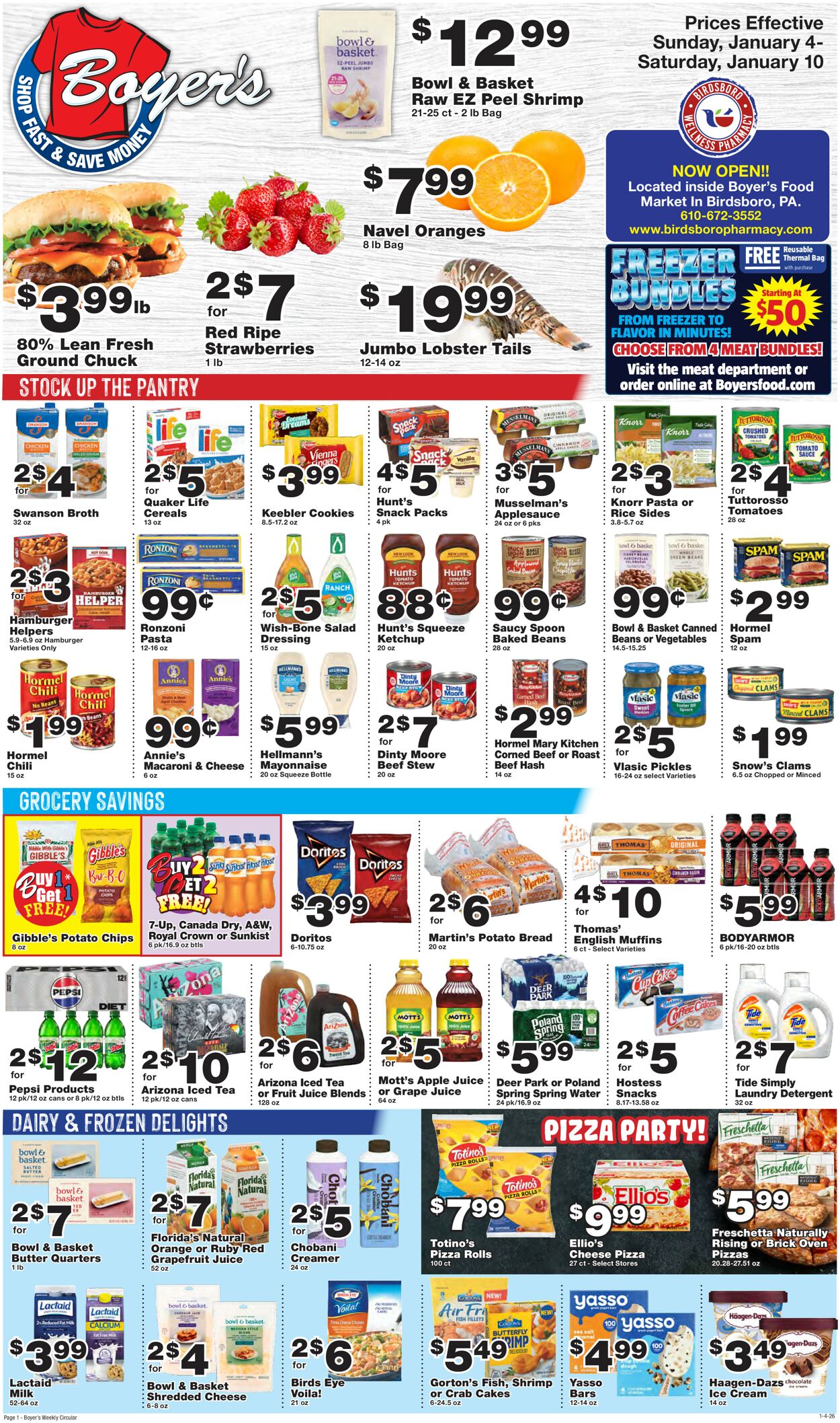 Catalogue Boyer's Food Markets from 01/04/2026