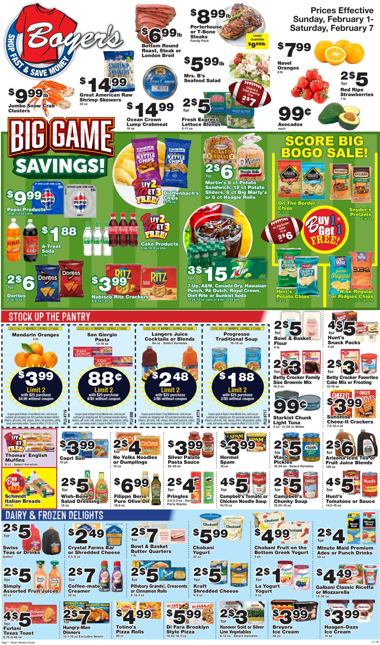 Catalogue Boyer's Food Markets from 02/01/2026