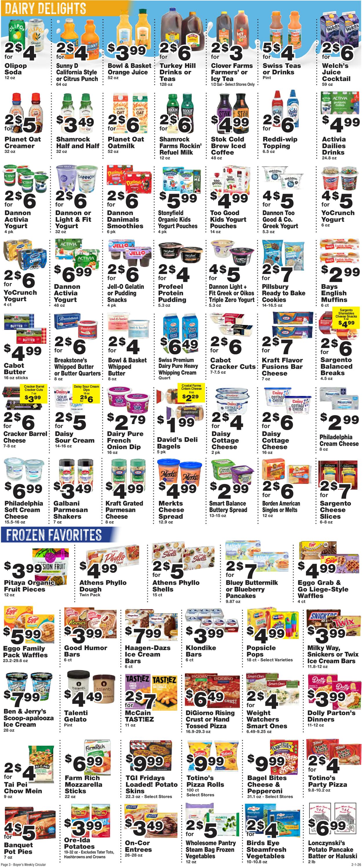 Catalogue Boyer's Food Markets from 02/01/2026