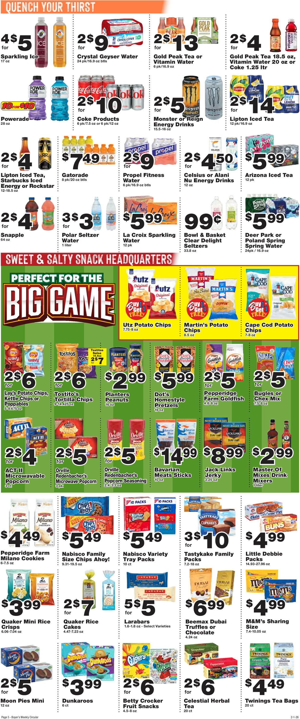 Catalogue Boyer's Food Markets from 02/01/2026