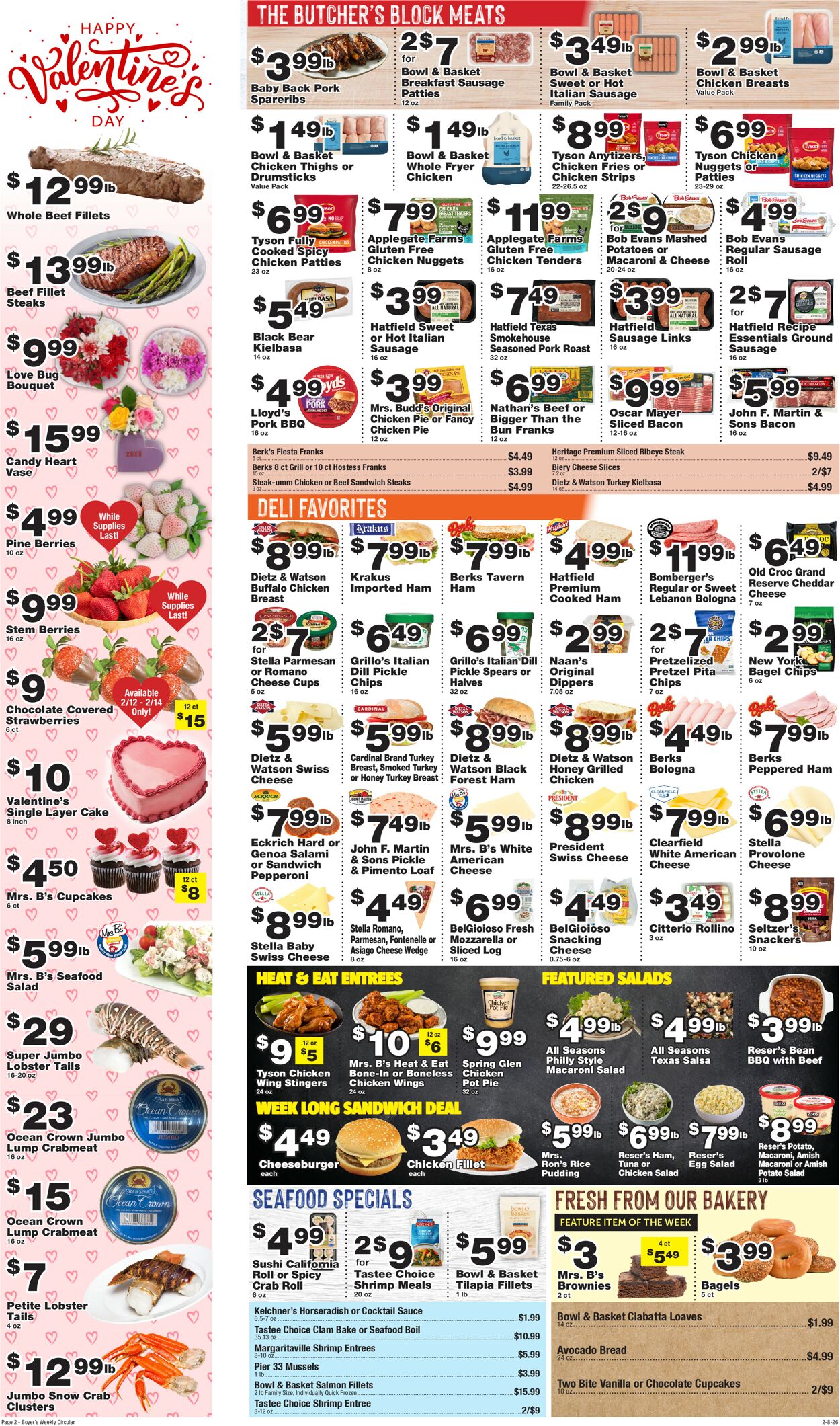Catalogue Boyer's Food Markets from 02/08/2026