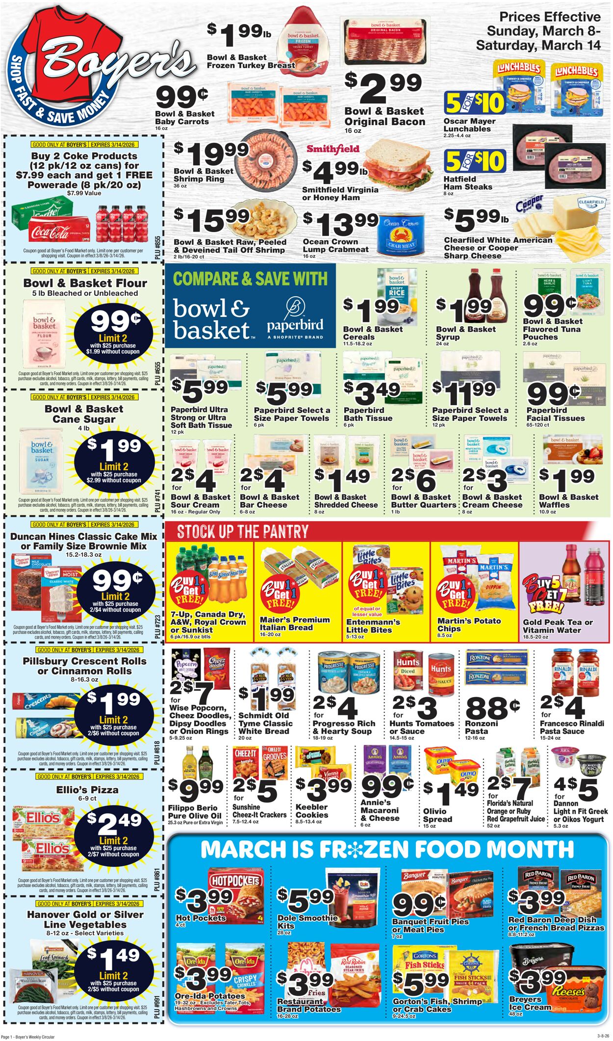 Catalogue Boyer's Food Markets from 03/08/2026