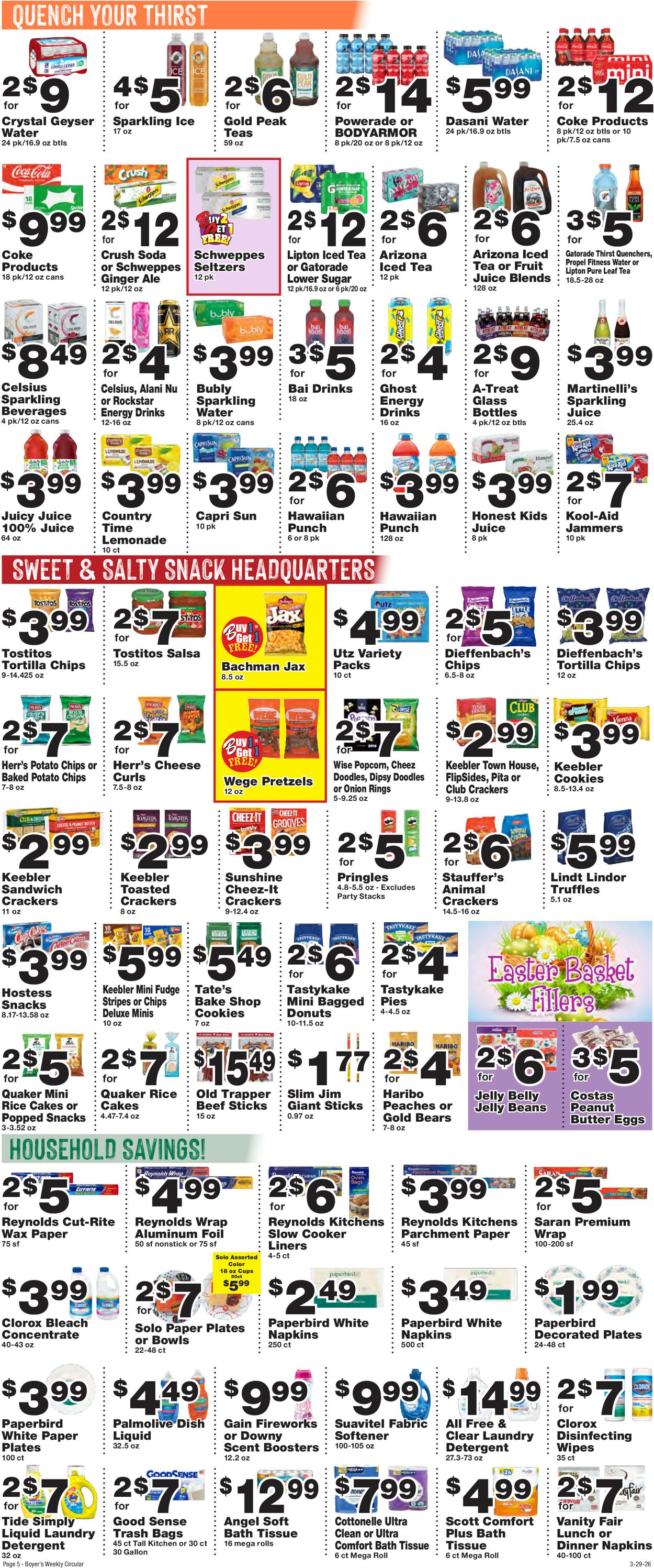 Catalogue Boyer's Food Markets from 03/29/2026