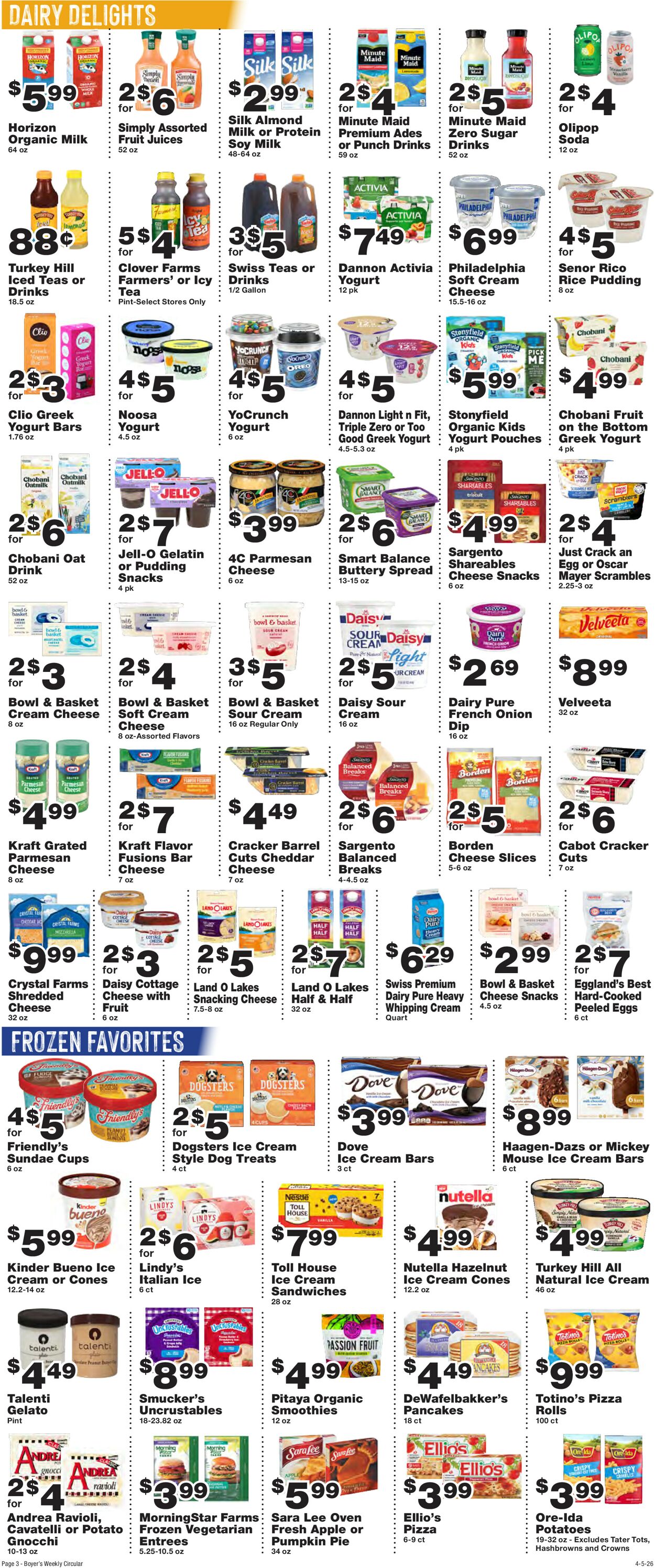 Catalogue Boyer's Food Markets from 04/05/2026