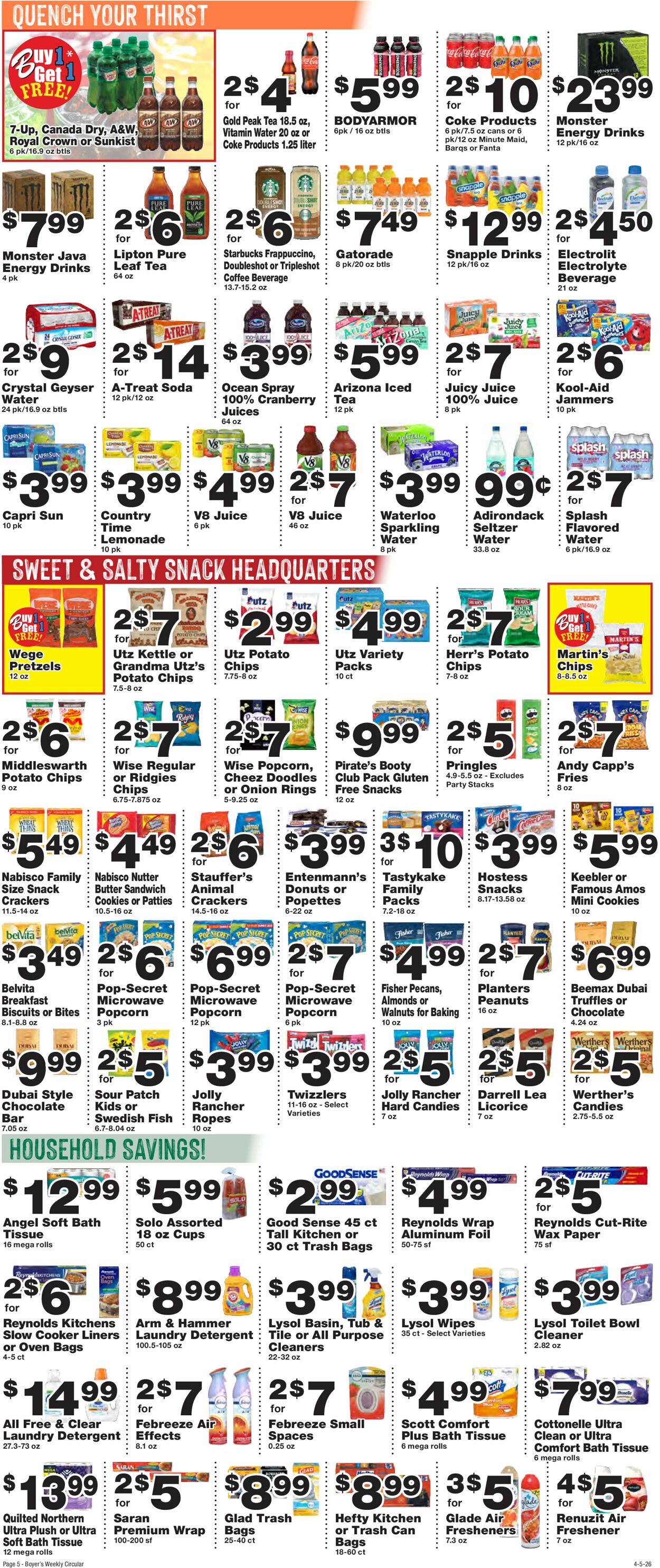 Catalogue Boyer's Food Markets from 04/05/2026