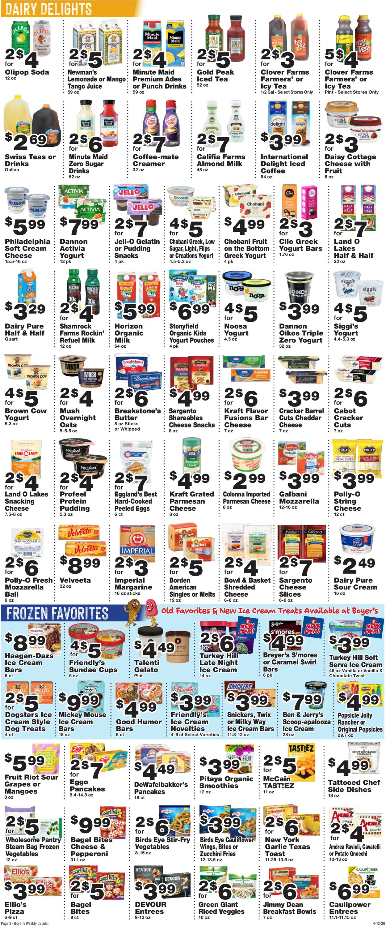 Catalogue Boyer's Food Markets from 04/12/2026