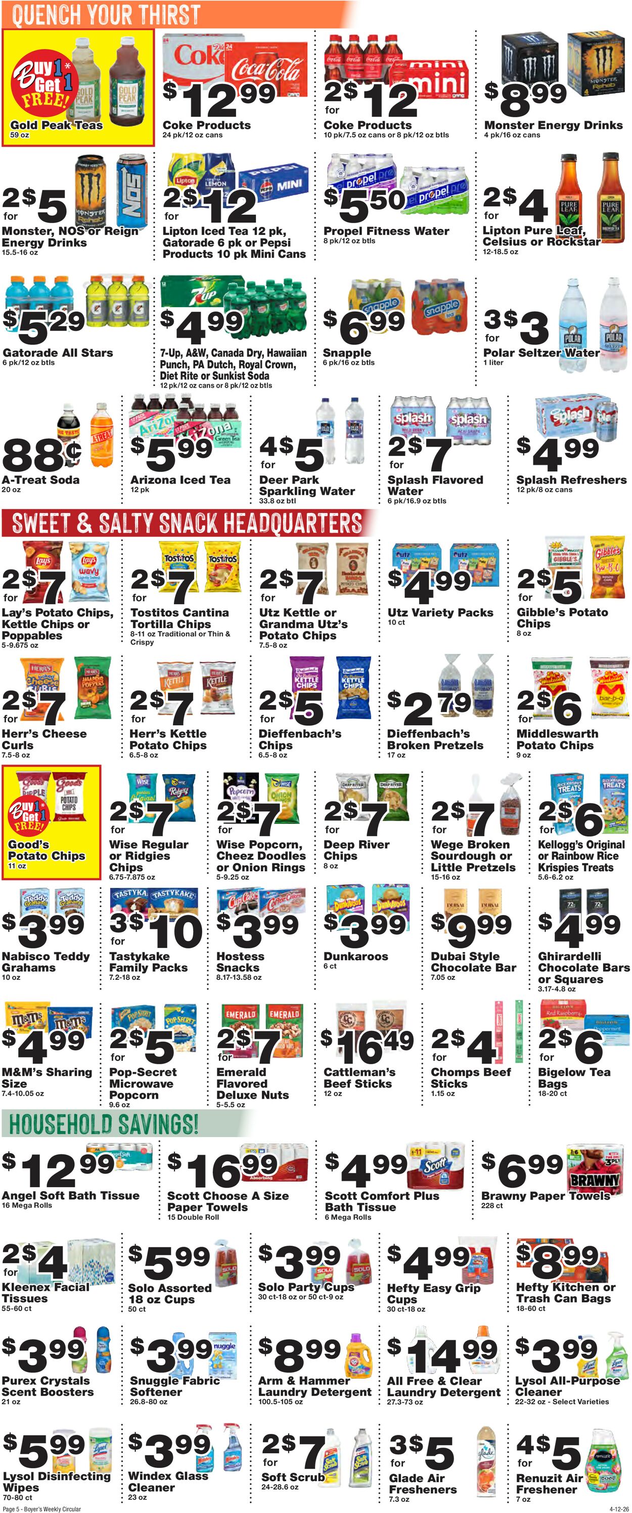 Catalogue Boyer's Food Markets from 04/12/2026